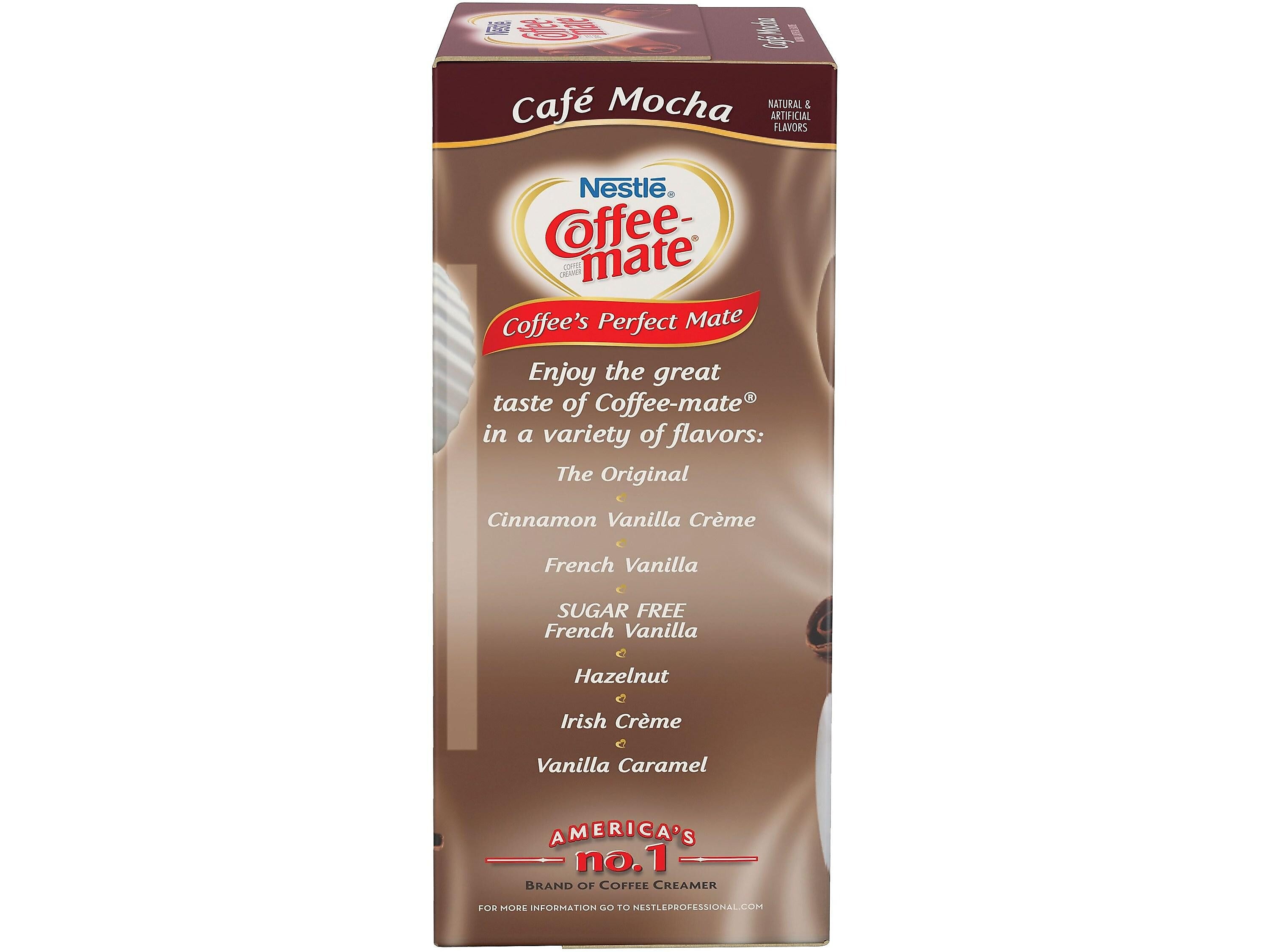 Coffee mate Café Mocha Liquid Creamer, 0.38 Oz., 50/Box