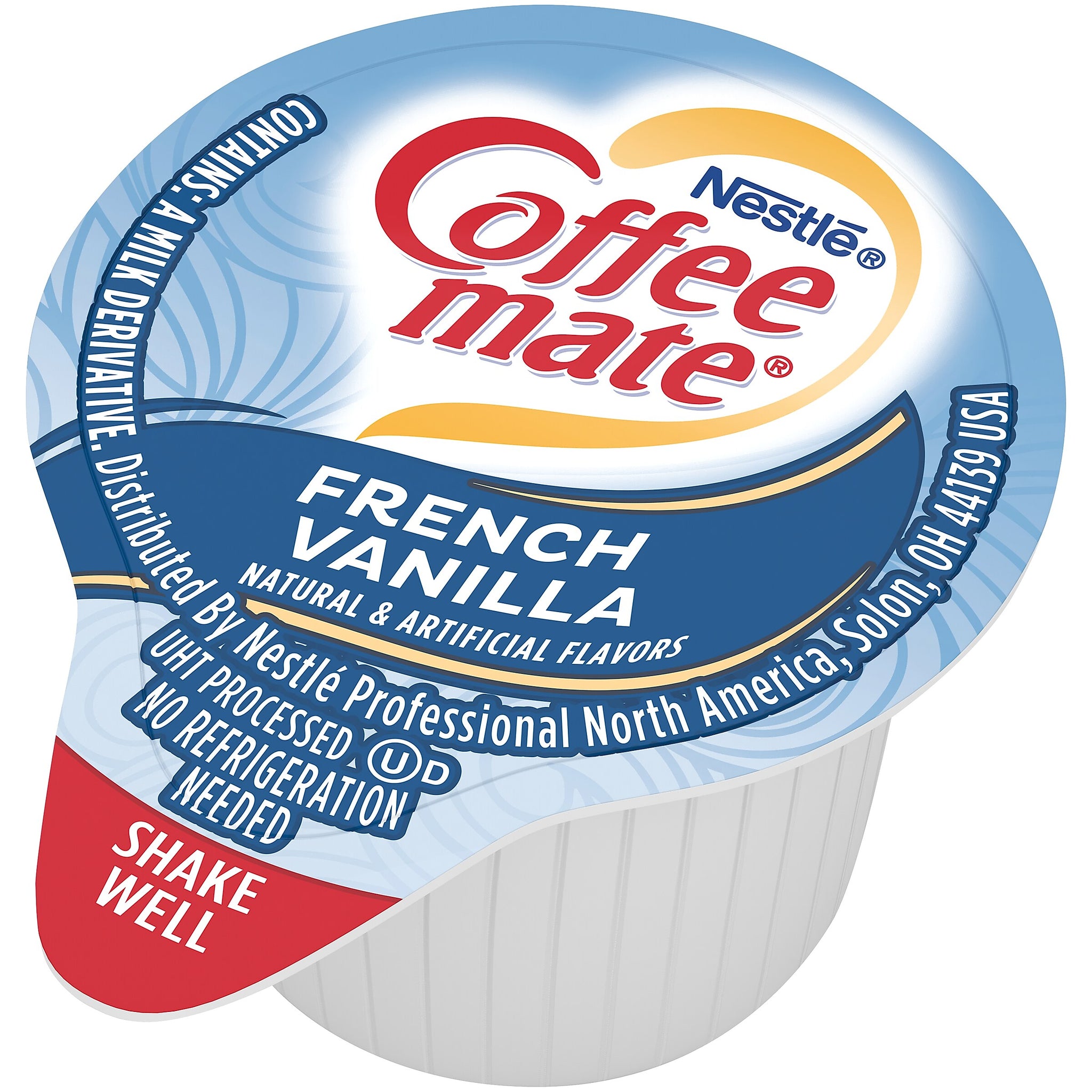 Coffee mate French Vanilla Liquid Creamer, 0.38 oz., 360/Carton