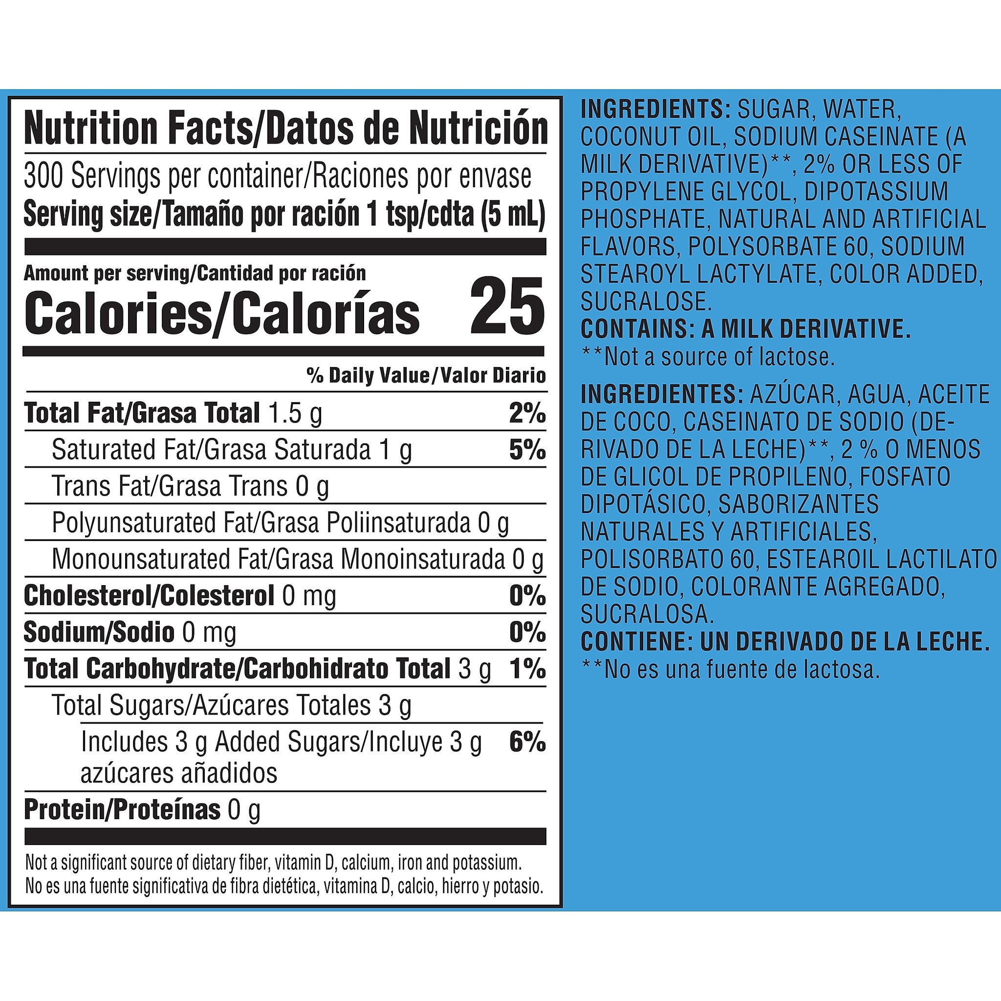 Coffee mate French Vanilla Liquid Creamer, 50.7 Oz.