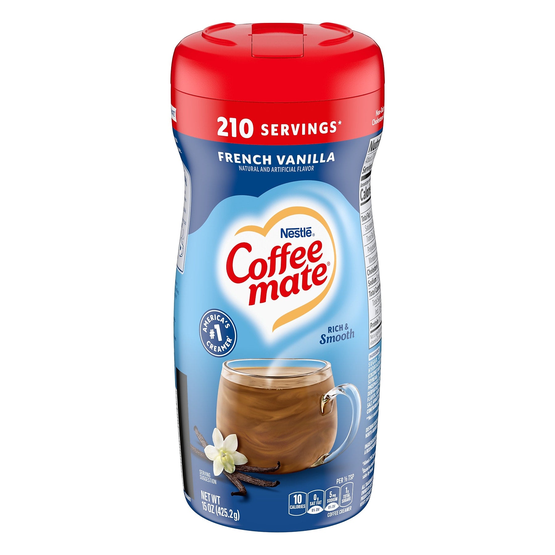 Coffee mate French Vanilla Powdered Creamer, 15 Oz.