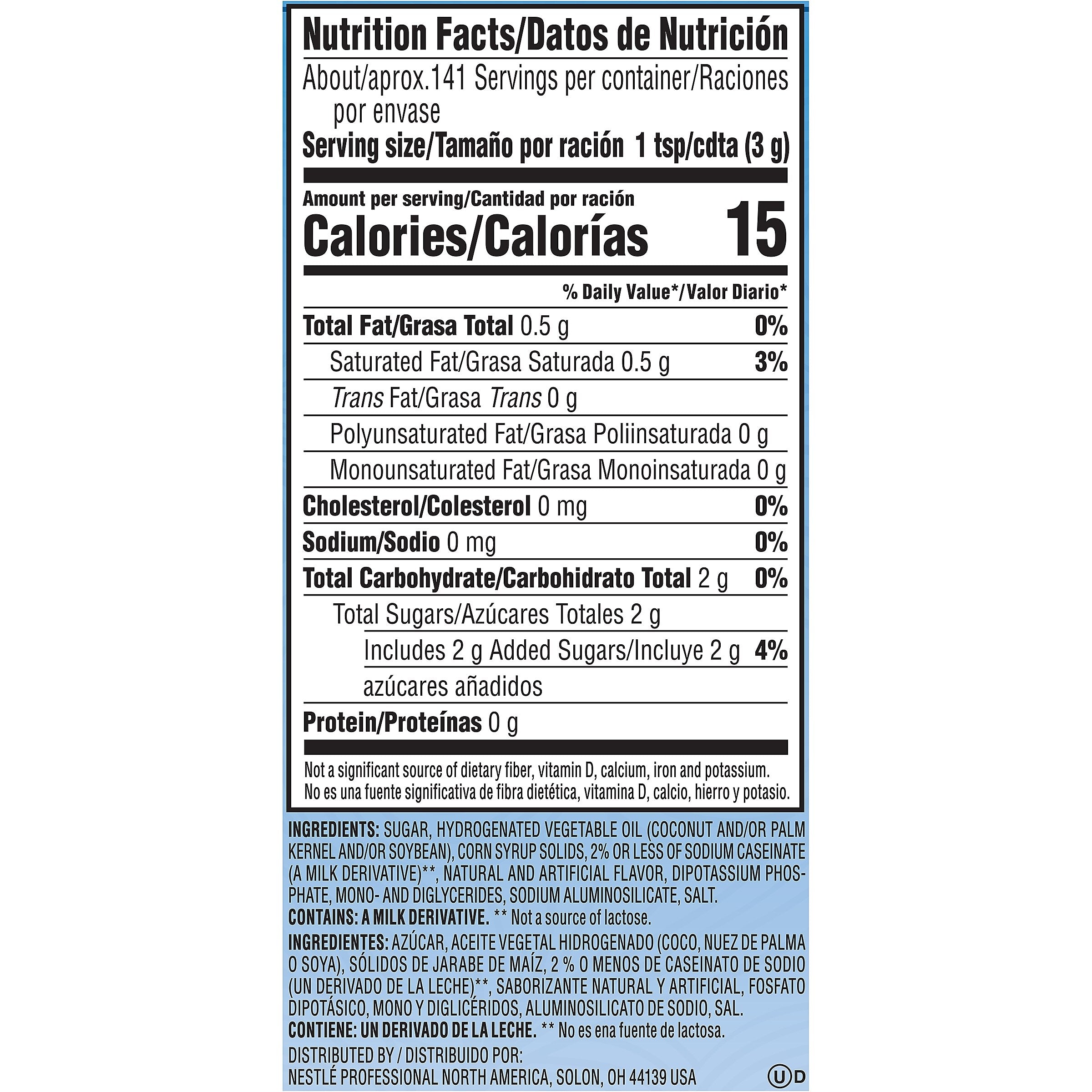 Coffee mate French Vanilla Powdered Creamer, 15 Oz.
