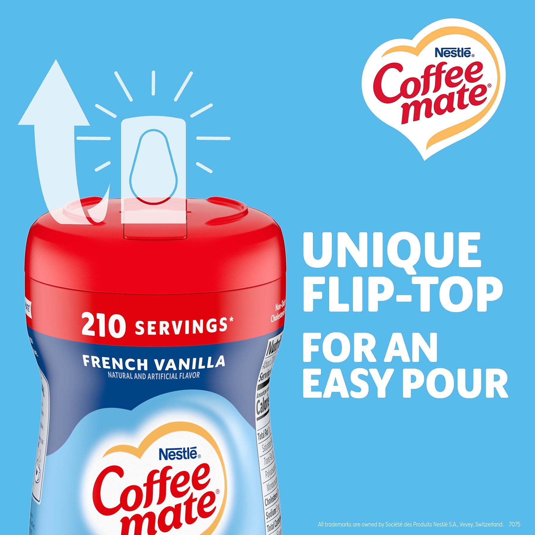 Coffee mate French Vanilla Powdered Creamer, 15 Oz.