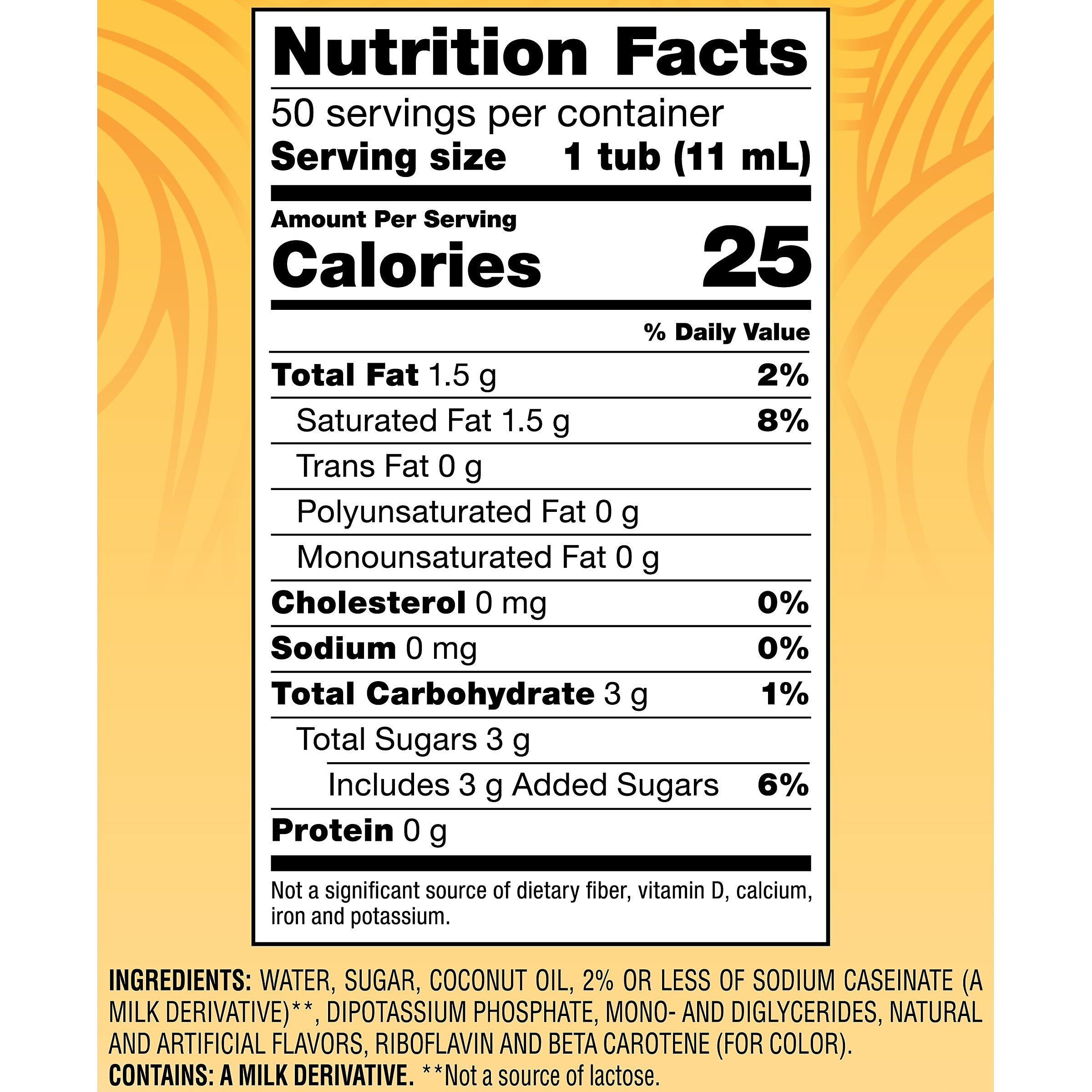 Coffee mate Hazelnut Liquid Creamer, 0.38 oz., 50/Box