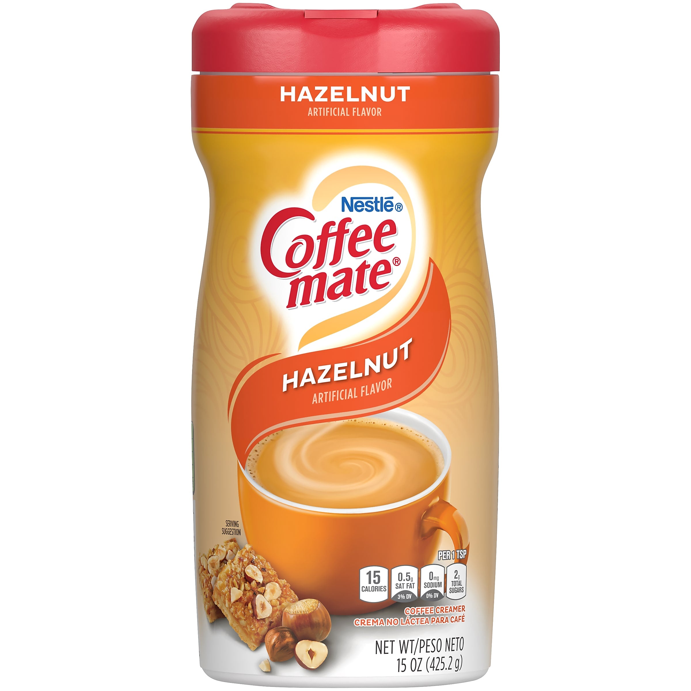 Coffee mate Hazelnut Powdered Creamer, 15 Oz.