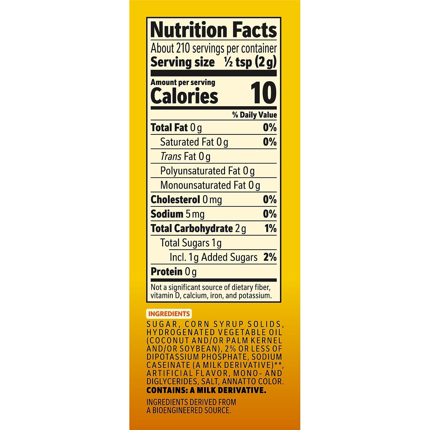 Coffee mate Hazelnut Powdered Creamer, 15 Oz.