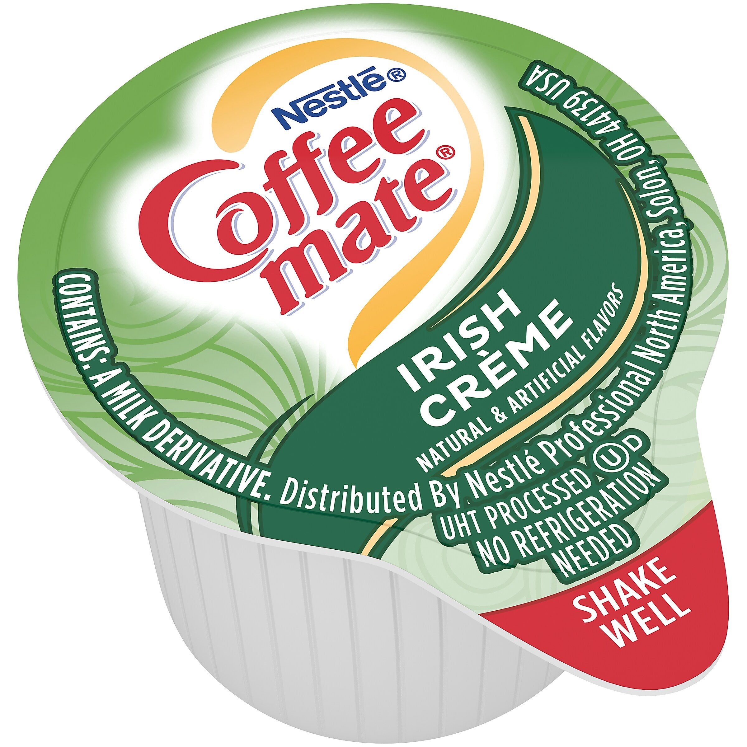 Coffee mate Irish Creme Liquid Creamer, 0.37 Oz., 50/Box