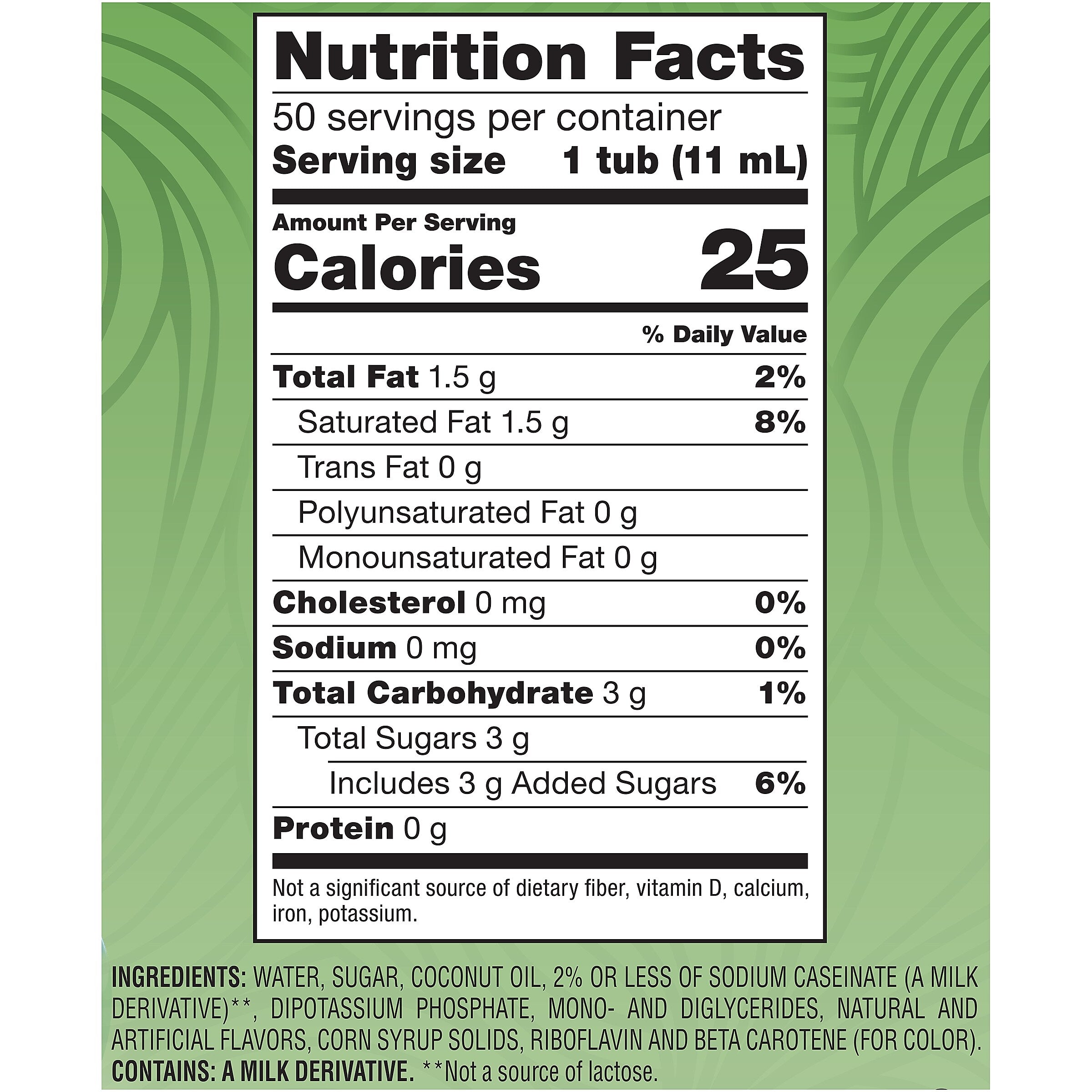 Coffee mate Irish Creme Liquid Creamer, 0.37 Oz., 50/Box