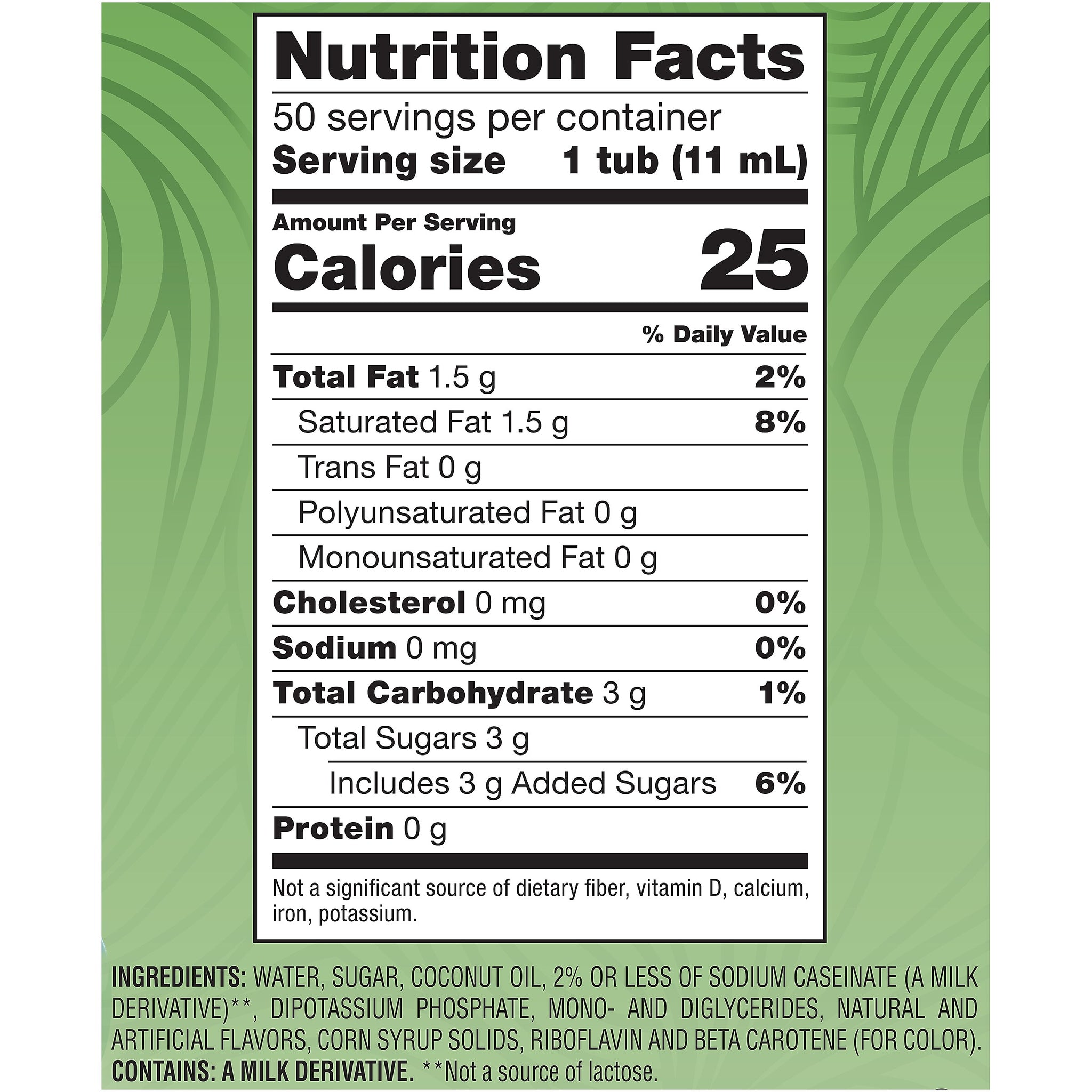 Coffee mate Irish Creme Liquid Creamer, 0.37 Oz., 50/Box