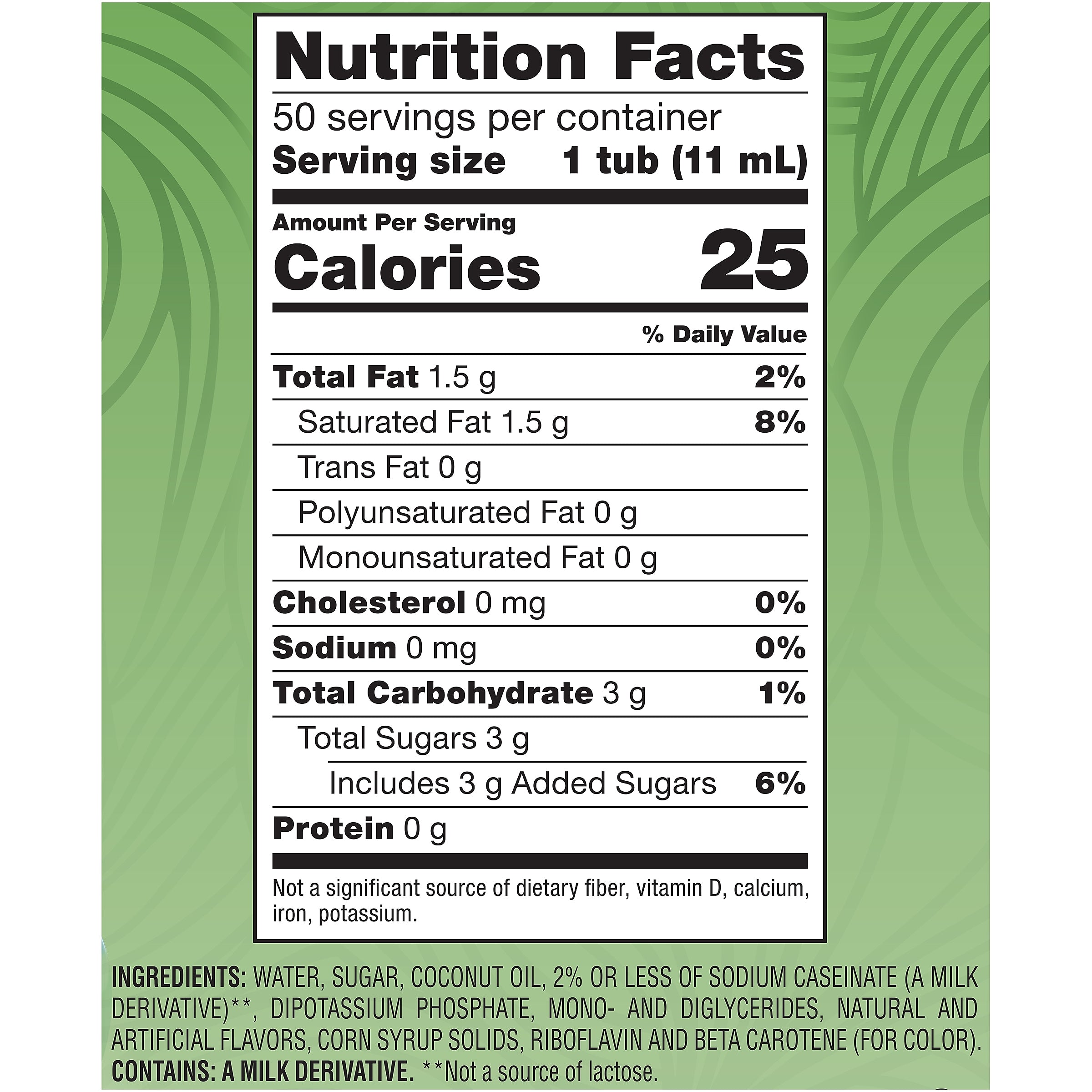 Coffee mate Irish Creme Liquid Creamer, 0.37 Oz., 50/Box