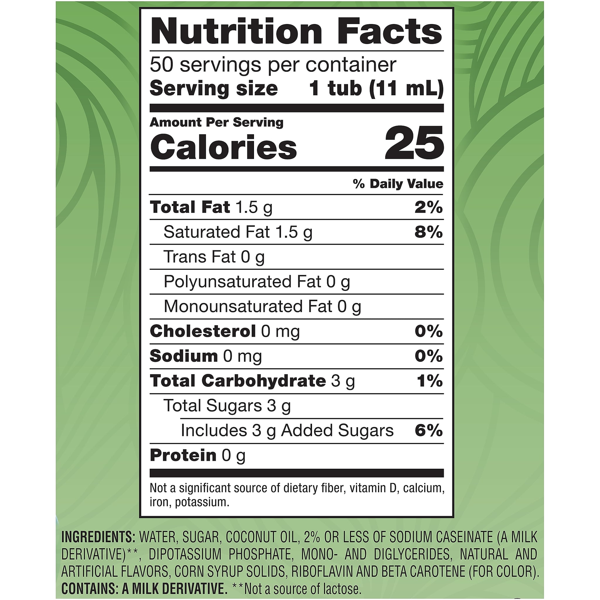 Coffee mate Irish Creme Liquid Creamer, 0.37 Oz., 50/Box