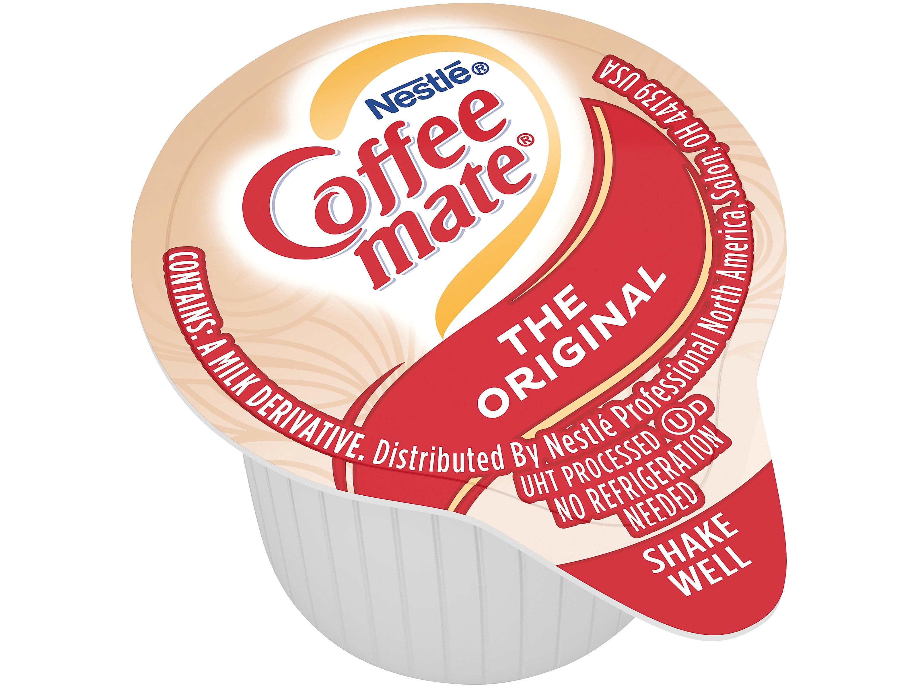 Coffee mate Original Liquid Creamer, 0.38 oz., 180/Carton