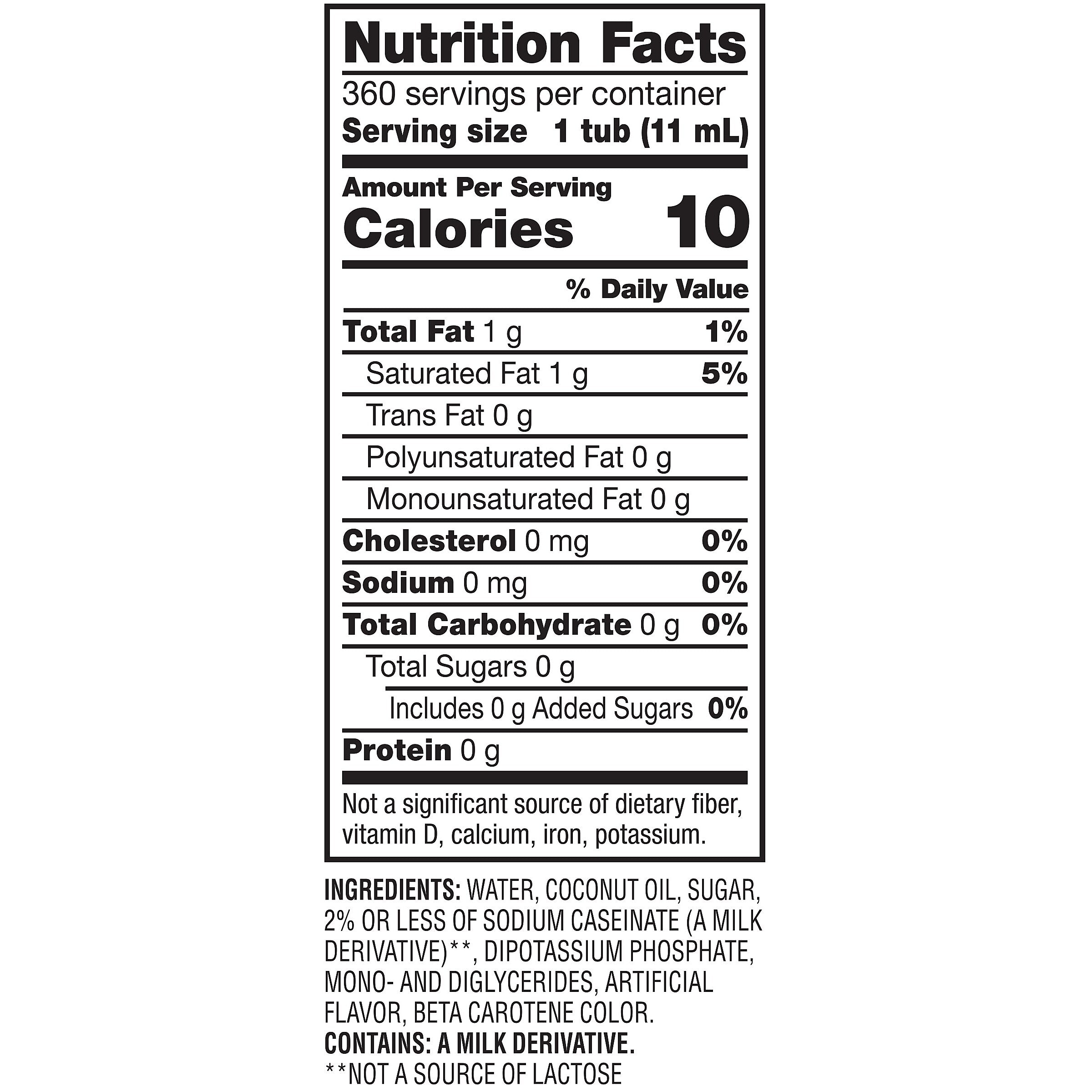 Coffee mate Original Liquid Creamer, 0.38 oz., 360/Carton