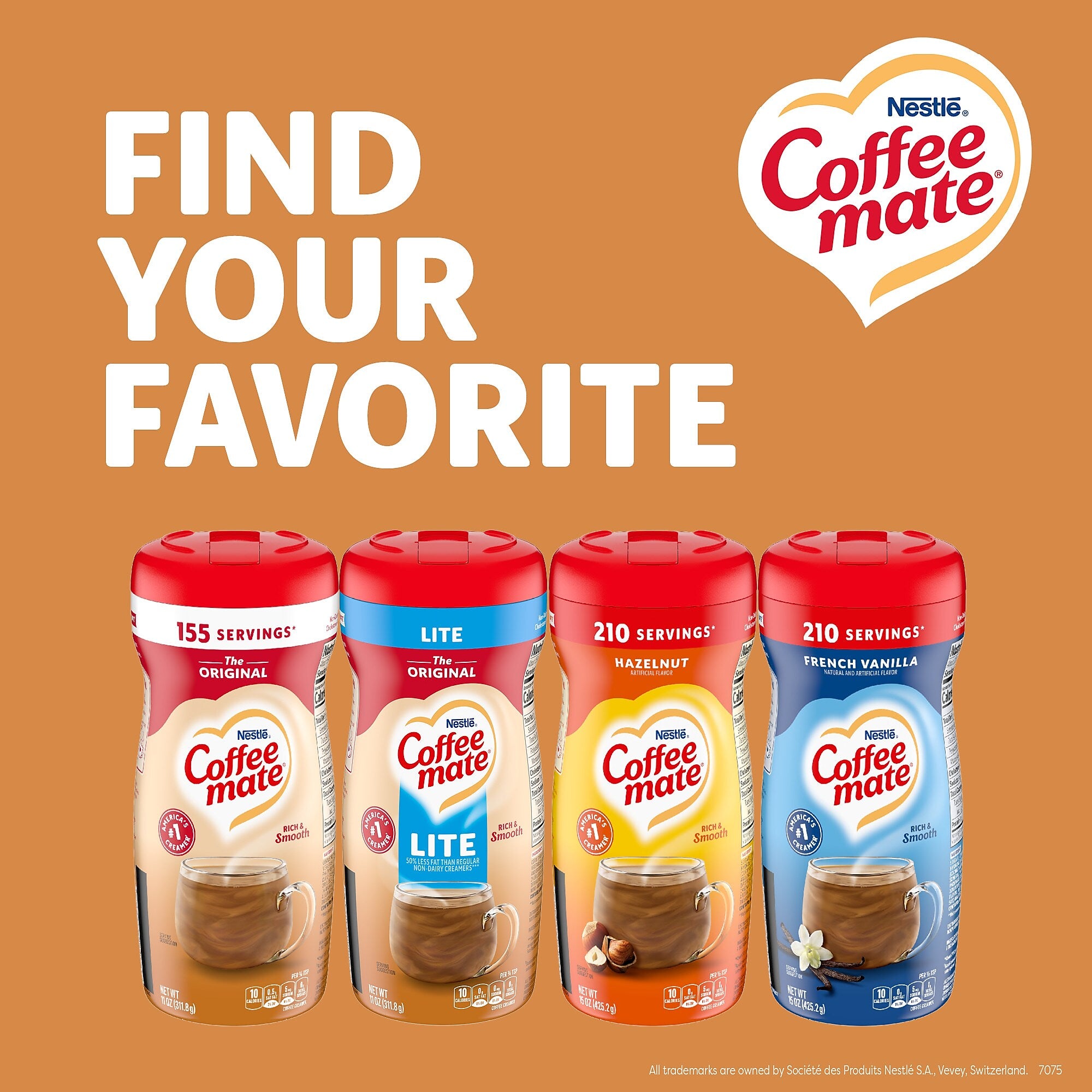 Coffee mate Original Lite Powdered Creamer, 11 Oz.