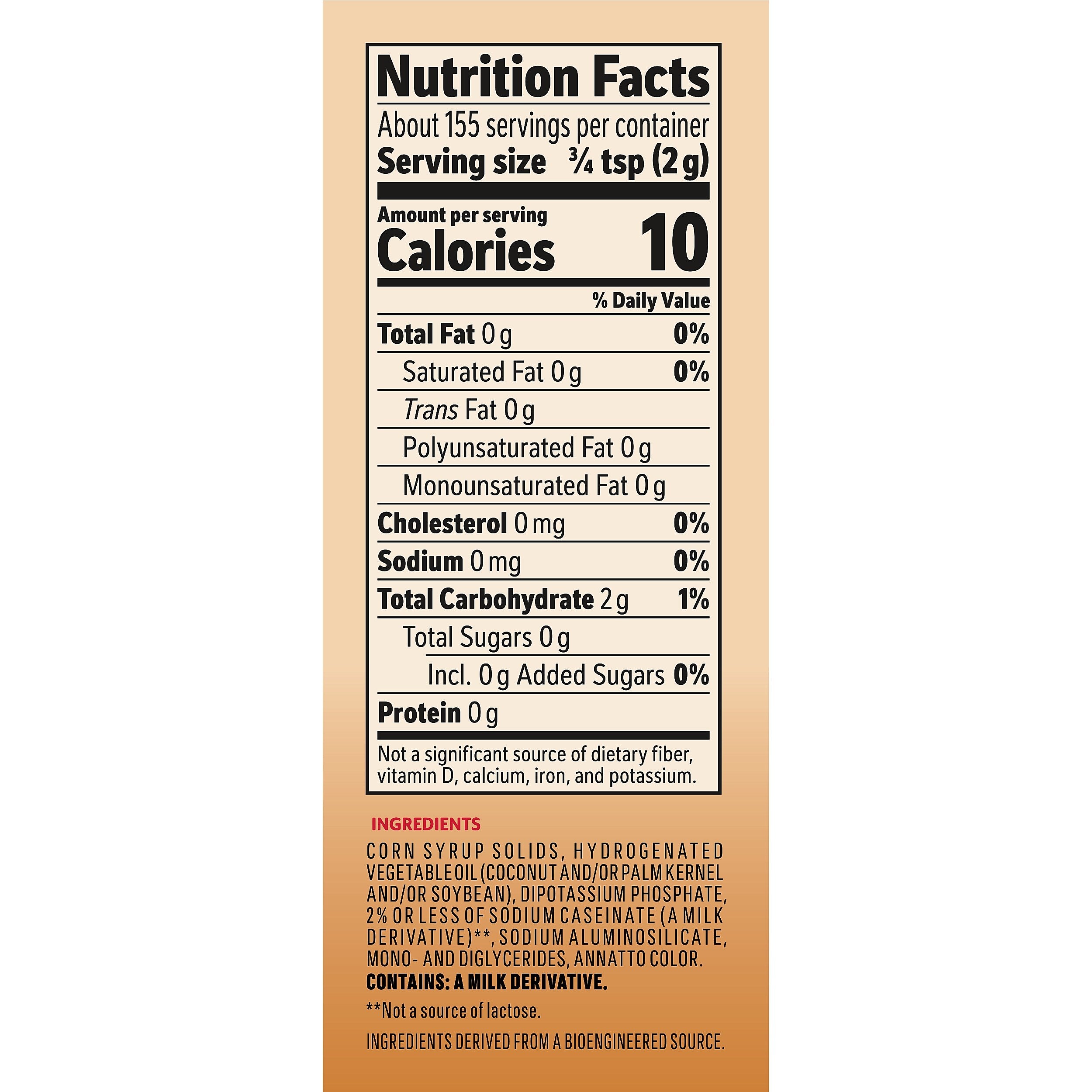 Coffee mate Original Lite Powdered Creamer, 11 Oz.
