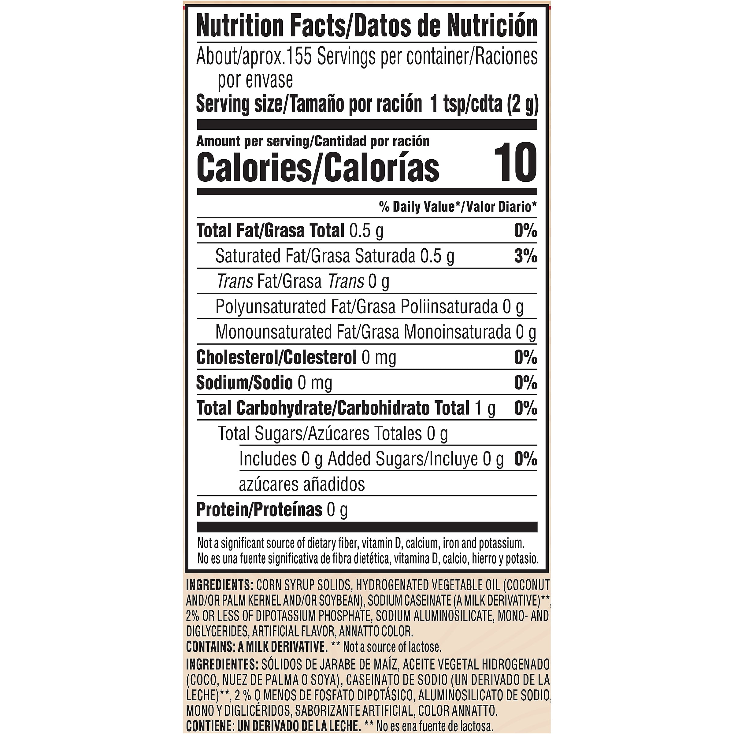 Coffee mate Original Powdered Creamer, 11 Oz.