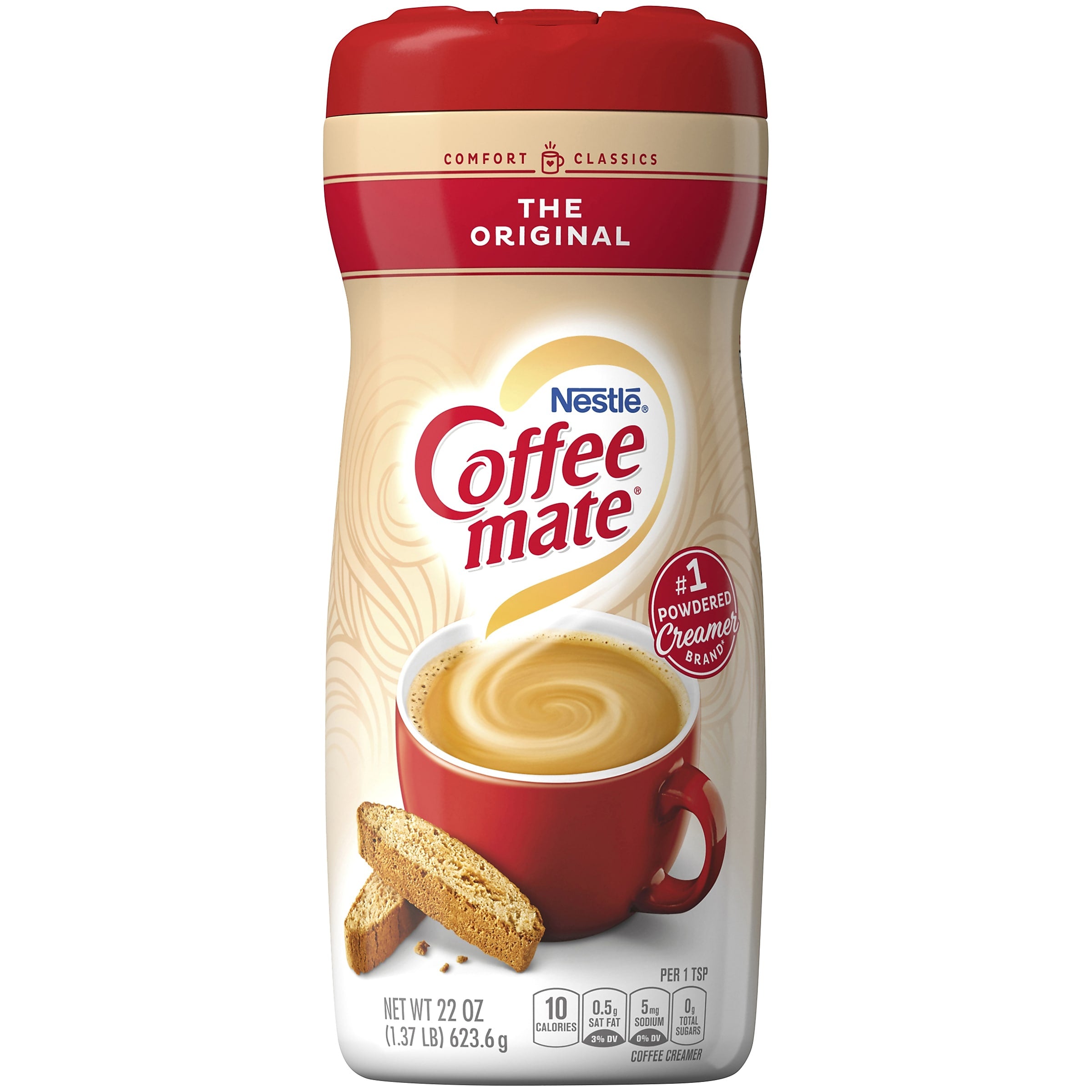 Coffee mate Original Powdered Creamer, 22 Oz.,