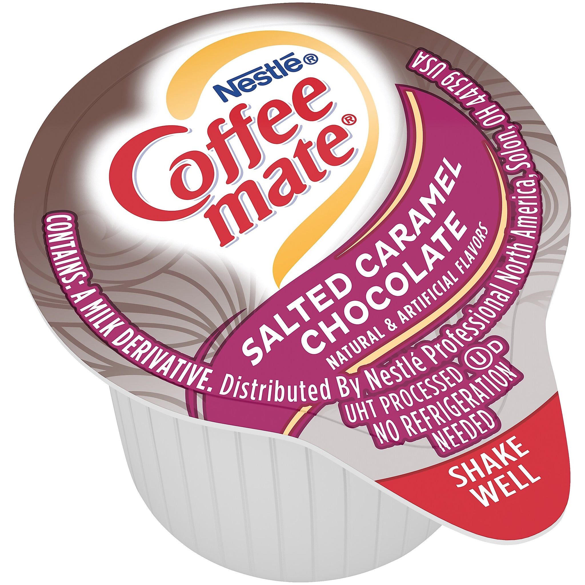 Coffee mate Salted Caramel Chocolate Liquid Creamer, 0.38 Oz., 50/Box