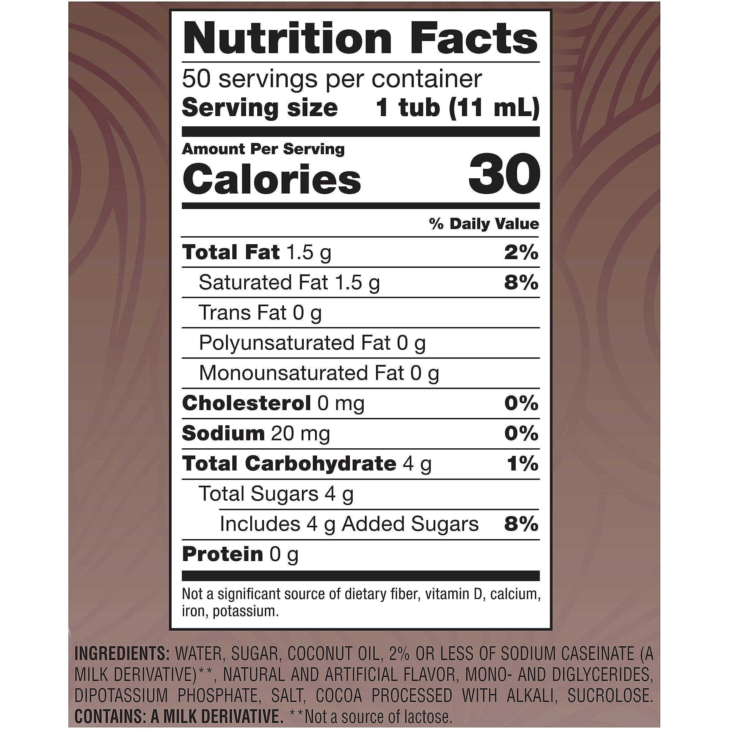 Coffee mate Salted Caramel Chocolate Liquid Creamer, 0.38 Oz., 50/Box