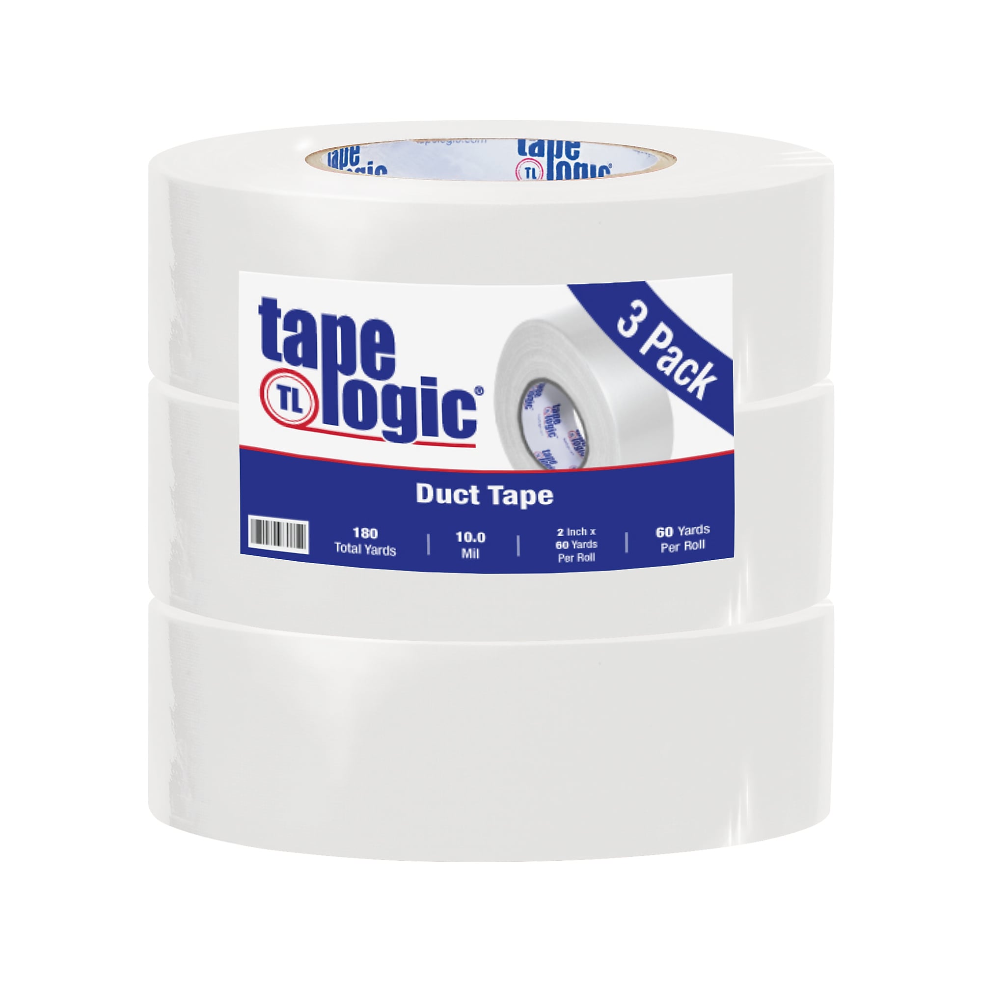 Colored Duct Tape, White, 2