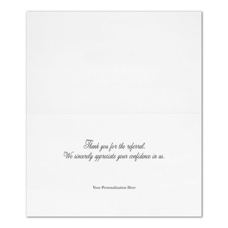 "Colorful Thank You" Card w/ White Unlined Envelope, 100/BX
