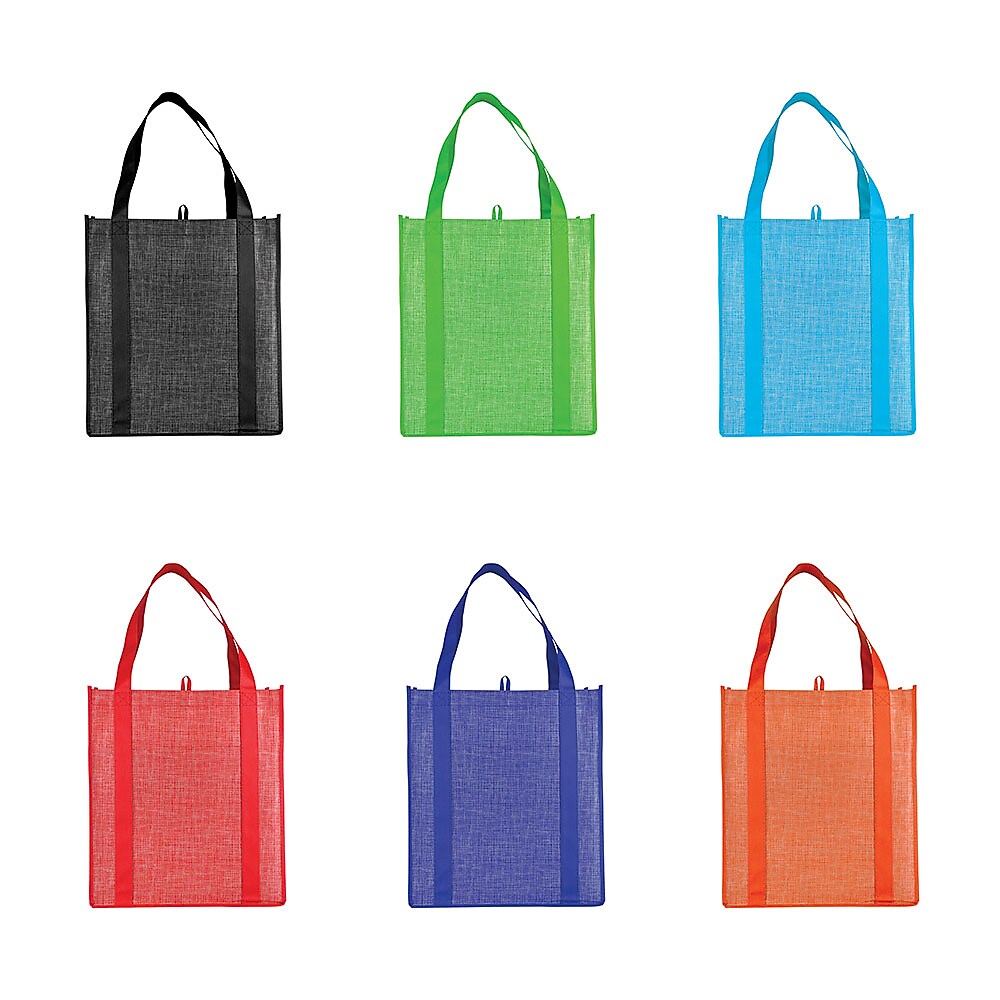 Colossal Two-Tone Grocery Tote, Qty 150
