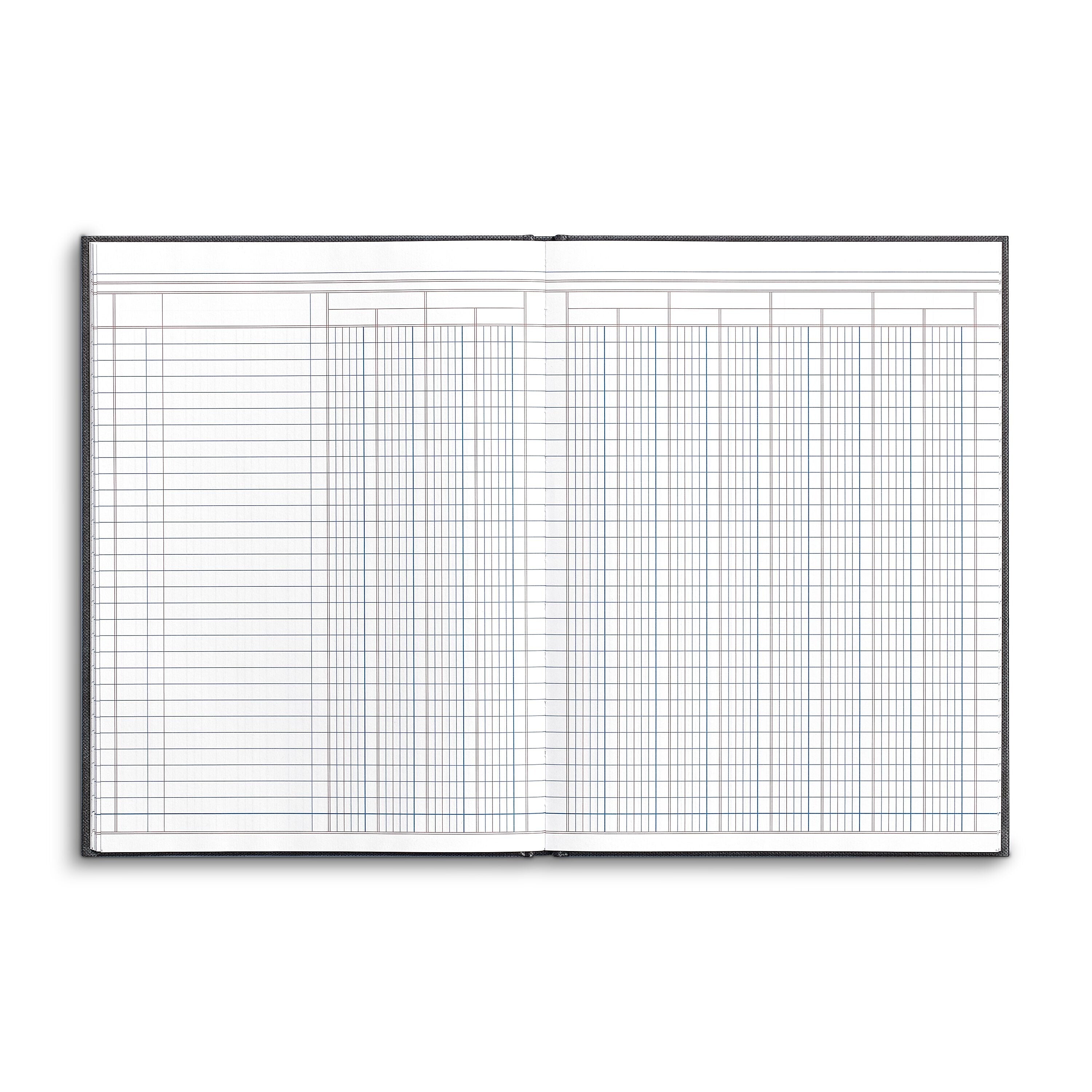 Columnar Book, 12-Columns, 7.25