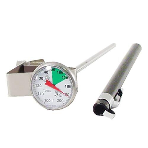 Comark 200 F Beverage Thermometer, Silver, 5