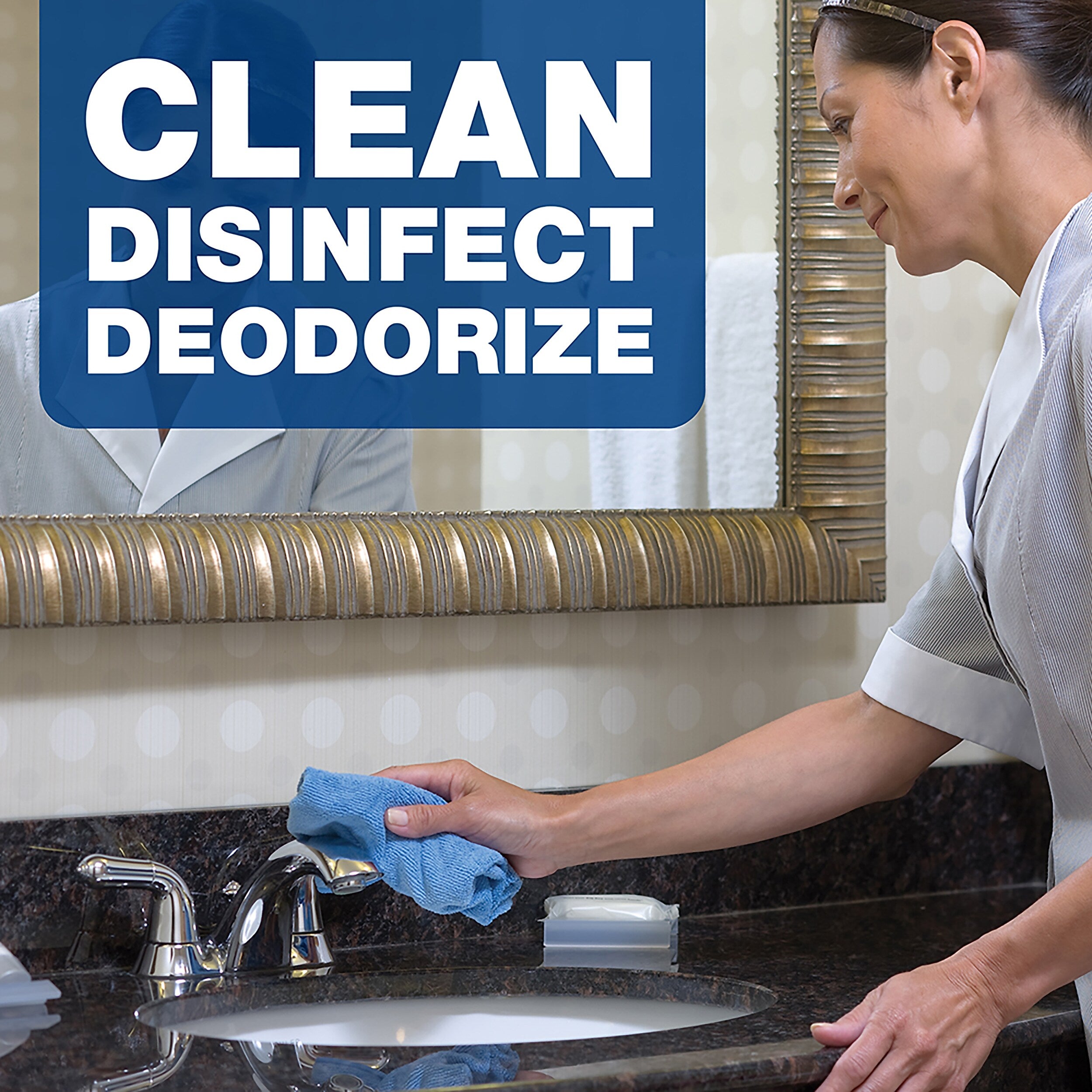Comet Closed-Loop Disinfecting-Sanitizing Bathroom Cleaner, 1 Gallon, 3/Carton