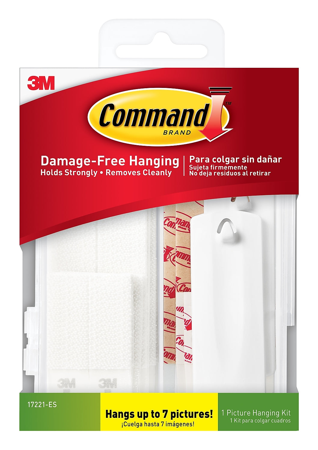Command Assorted Hanging Kit, White, 24/Pack