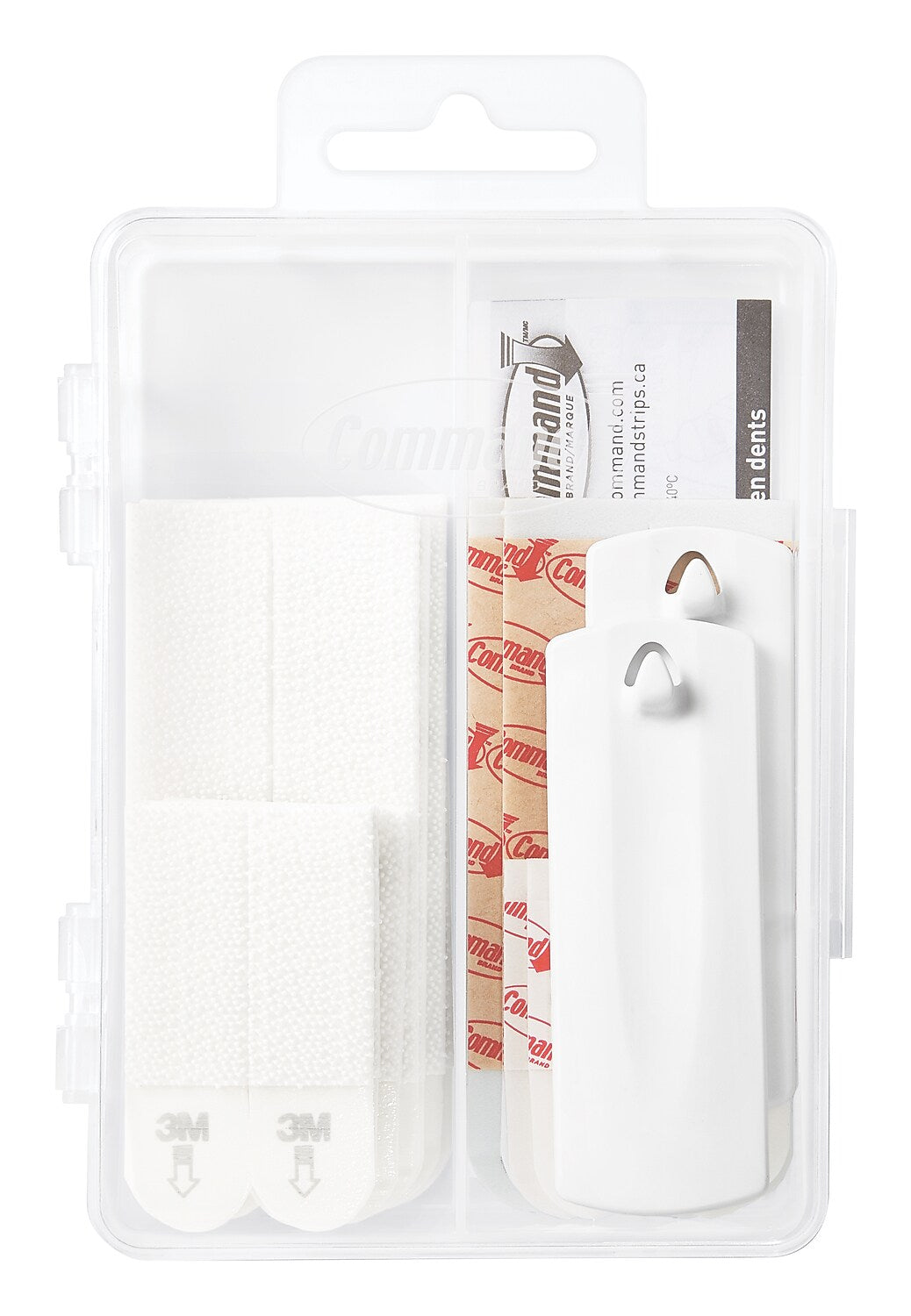 Command Assorted Hanging Kit, White, 24/Pack