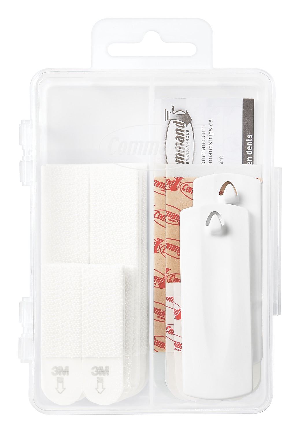 Command Assorted Hanging Kit, White, 24/Pack