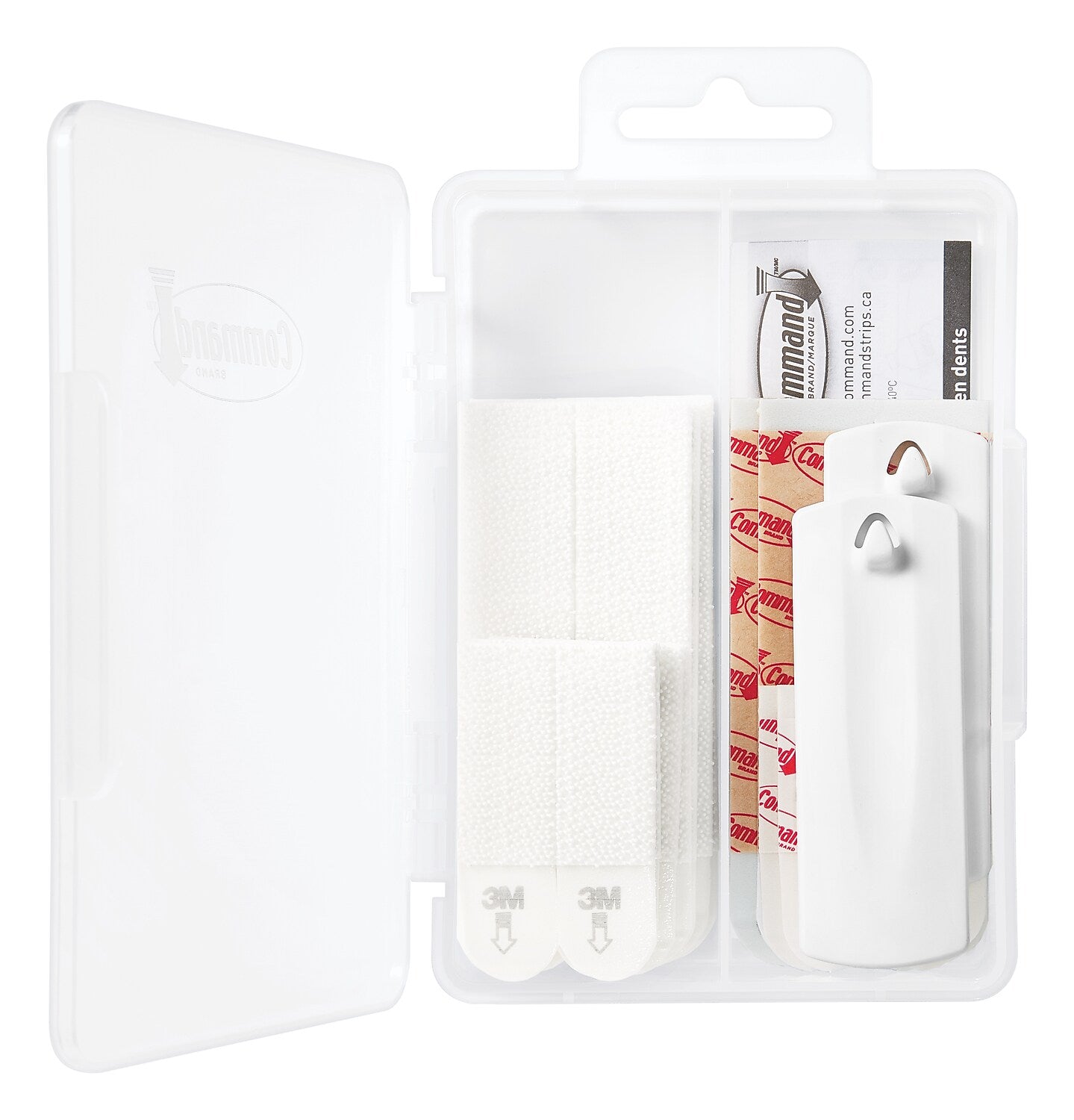 Command Assorted Hanging Kit, White, 24/Pack