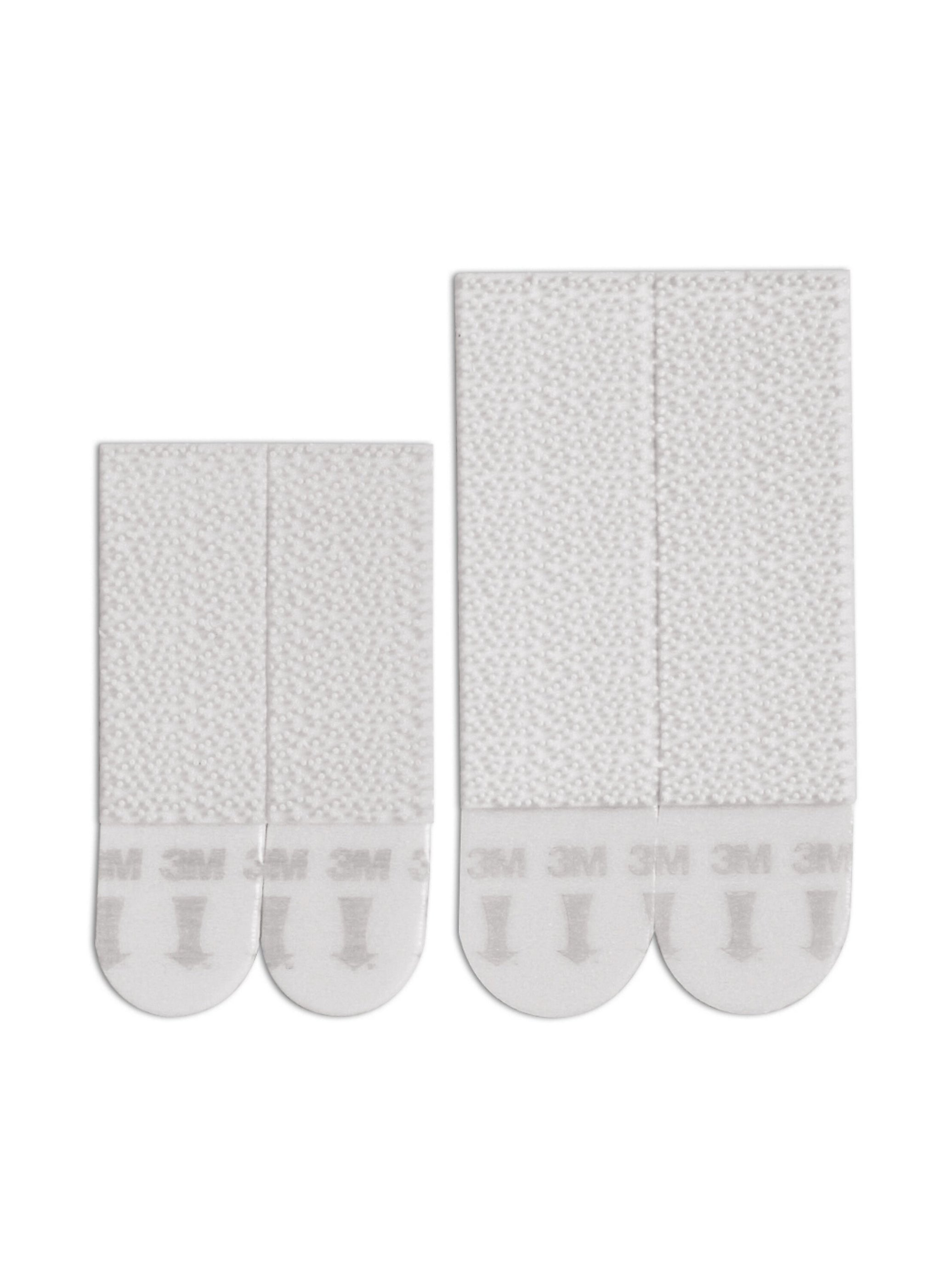Command Assorted Hanging Strips, 12 lb., White, 8 Medium and 4 Small Sets/Pack