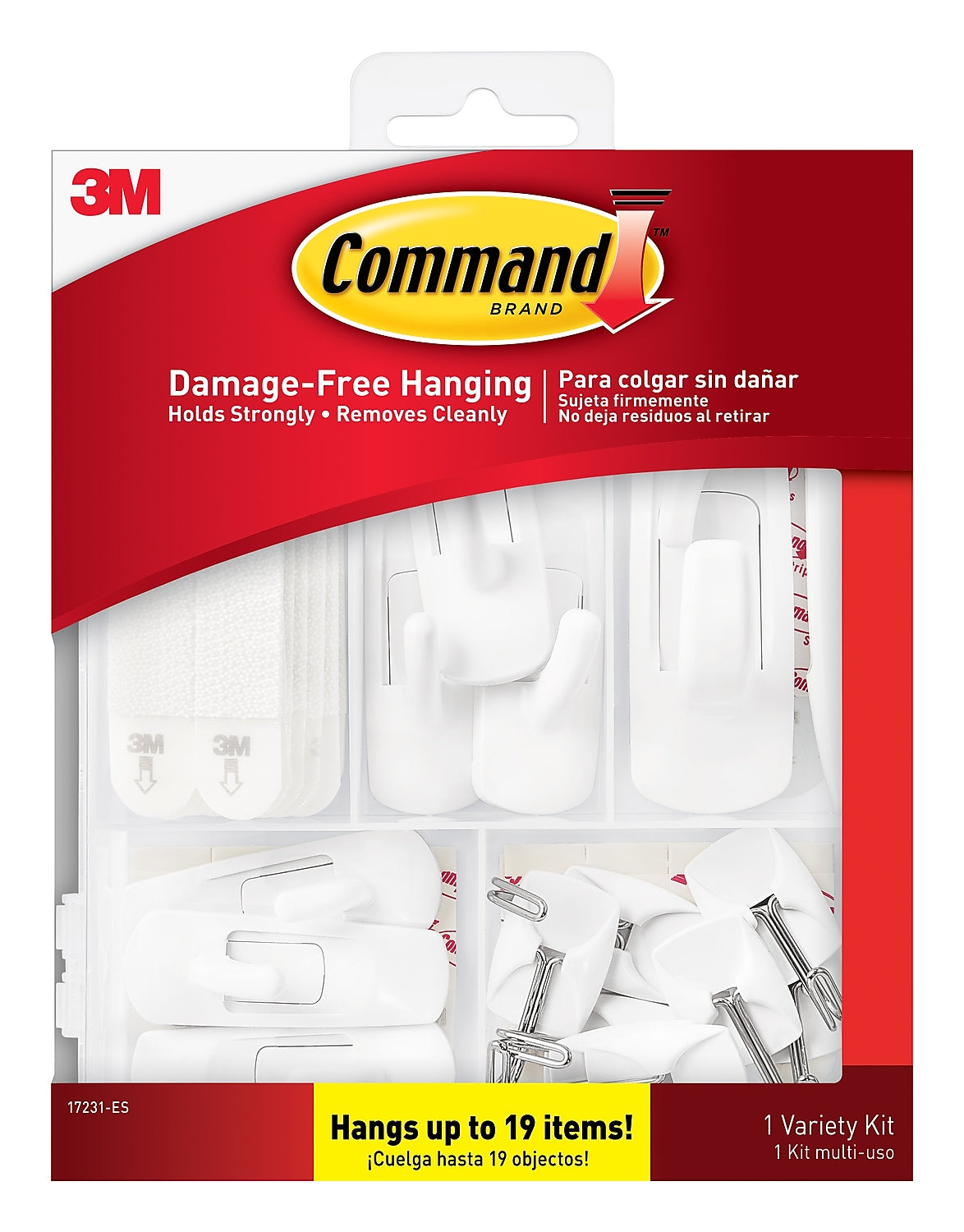 Command™ General Purpose Variety Kit, 54 pieces/Pack