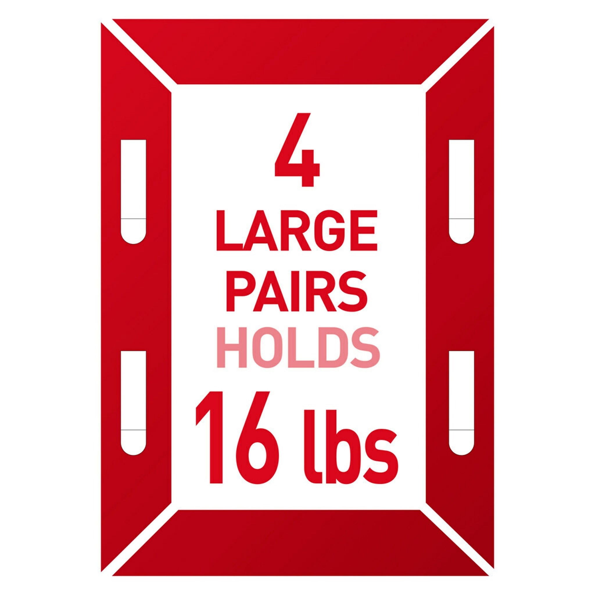 Command Large Hanging Strips, 16 lb., Black, 20/Pack
