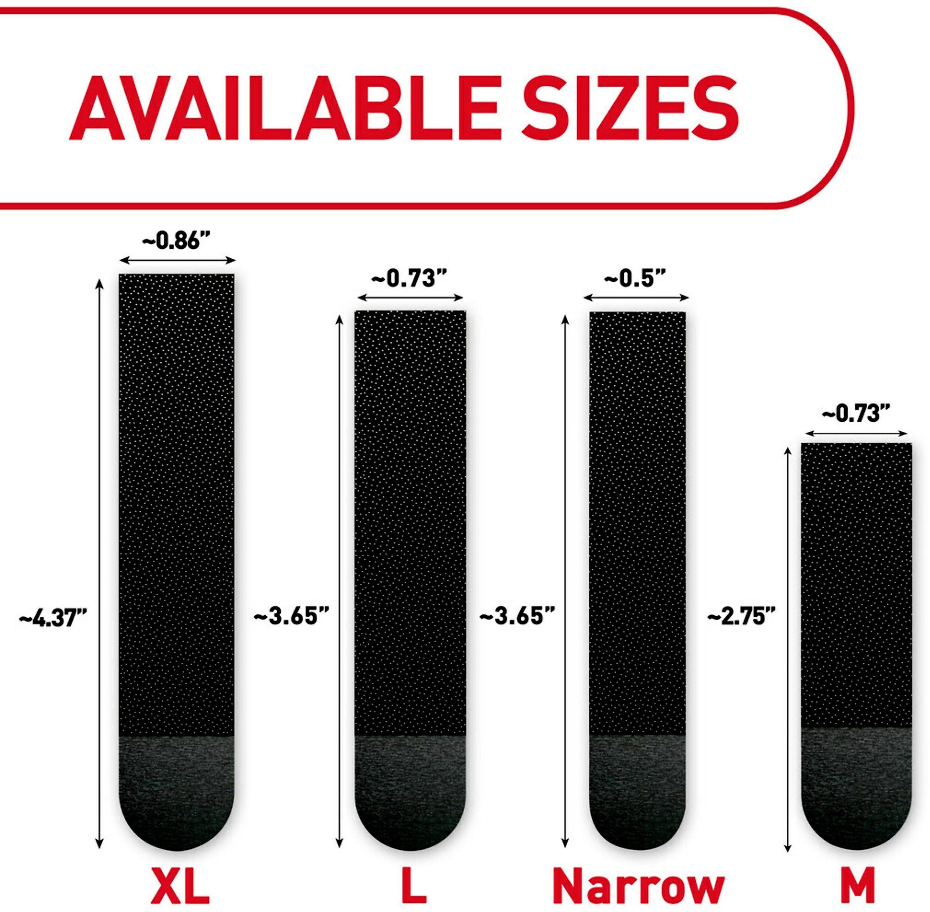 Command Large Hanging Strips, 16 lb., Black, 4/Pack