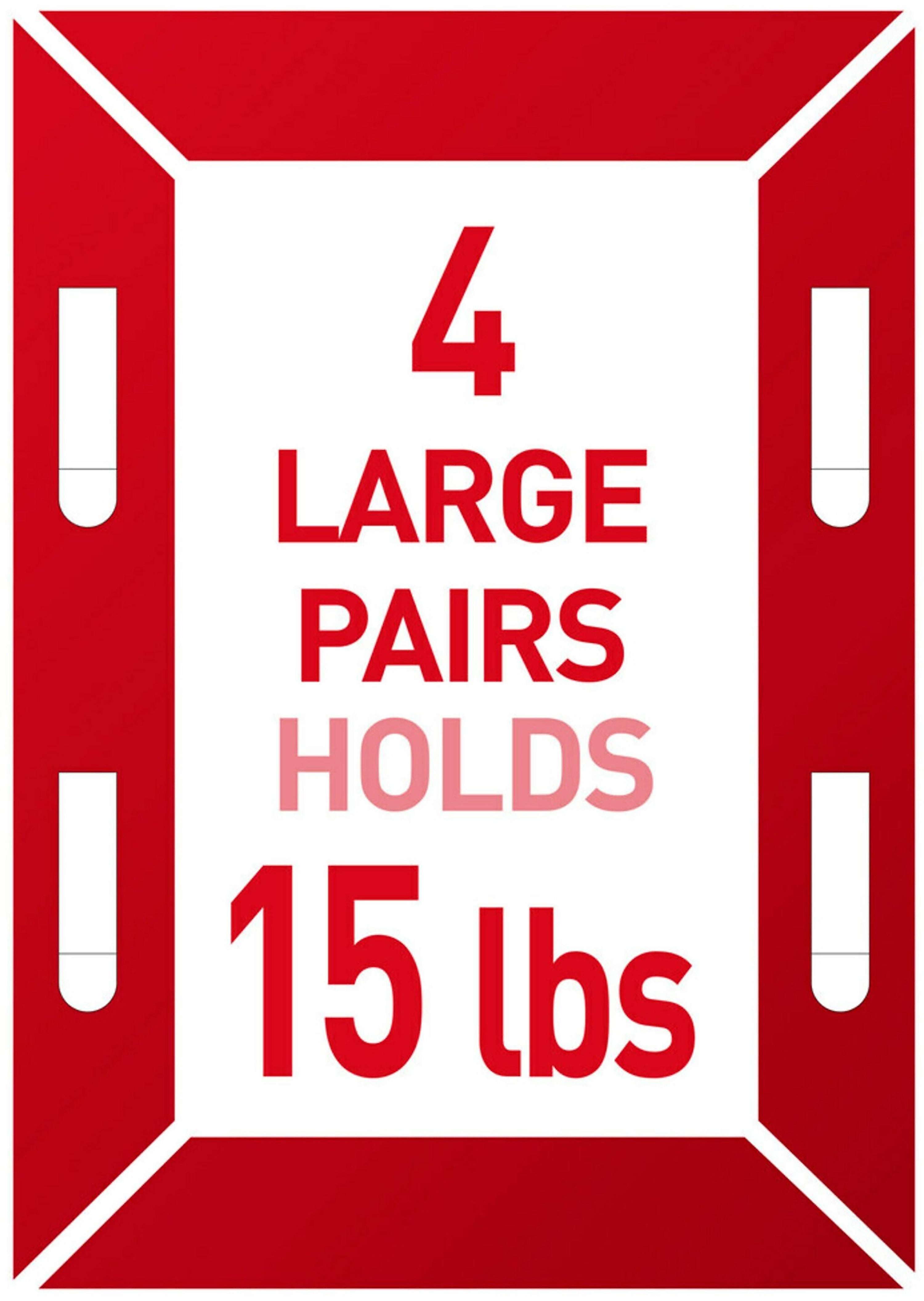 Command Large Picture Hanging Strips, White, 4 Pairs/Pack