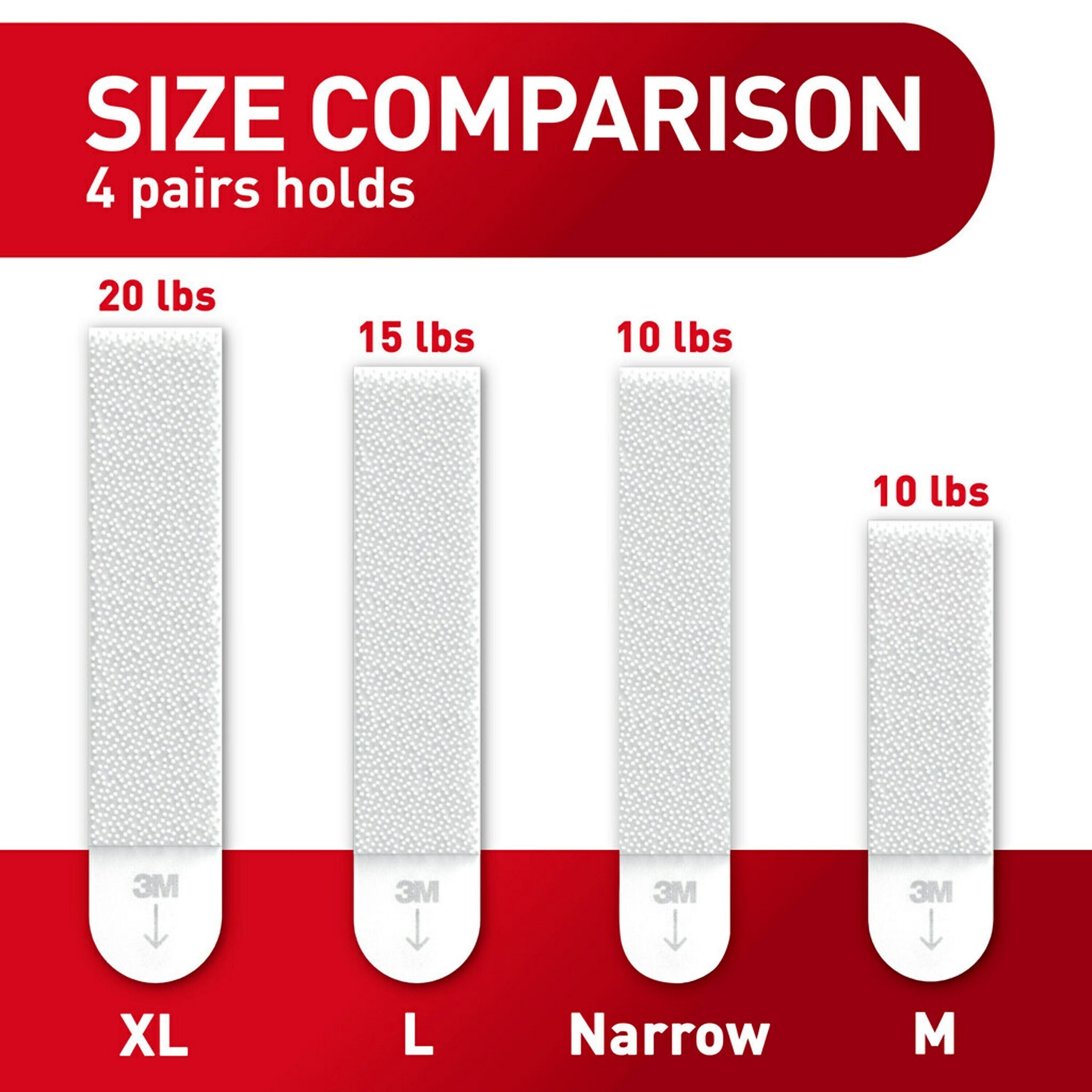 Command Large Picture Hanging Strips, White, Damage Free Hanging of Dorm Decor, 12 Pairs, 24 Command Strips)