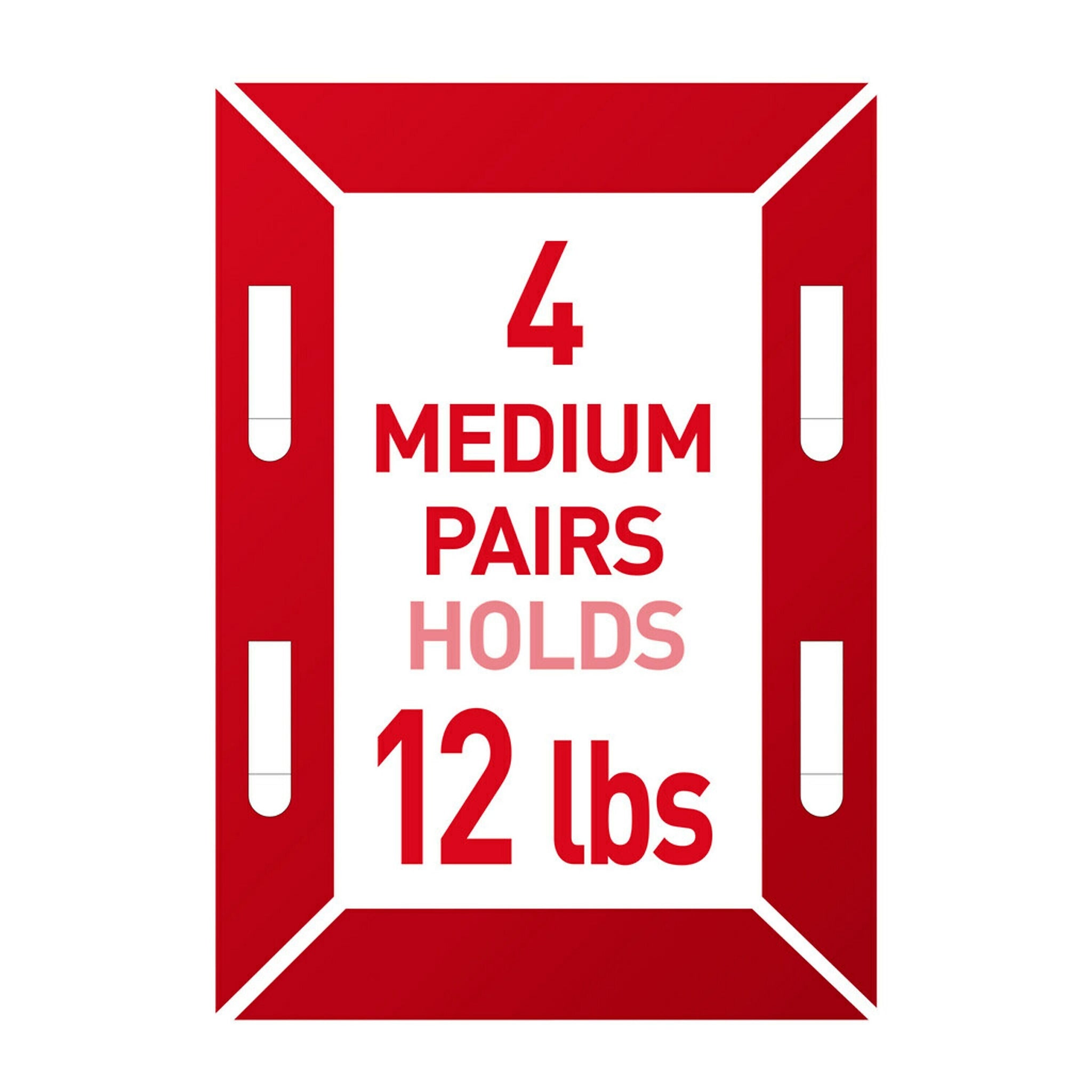 Command Medium Hanging Strips, 6 lb., White, 3/Pack