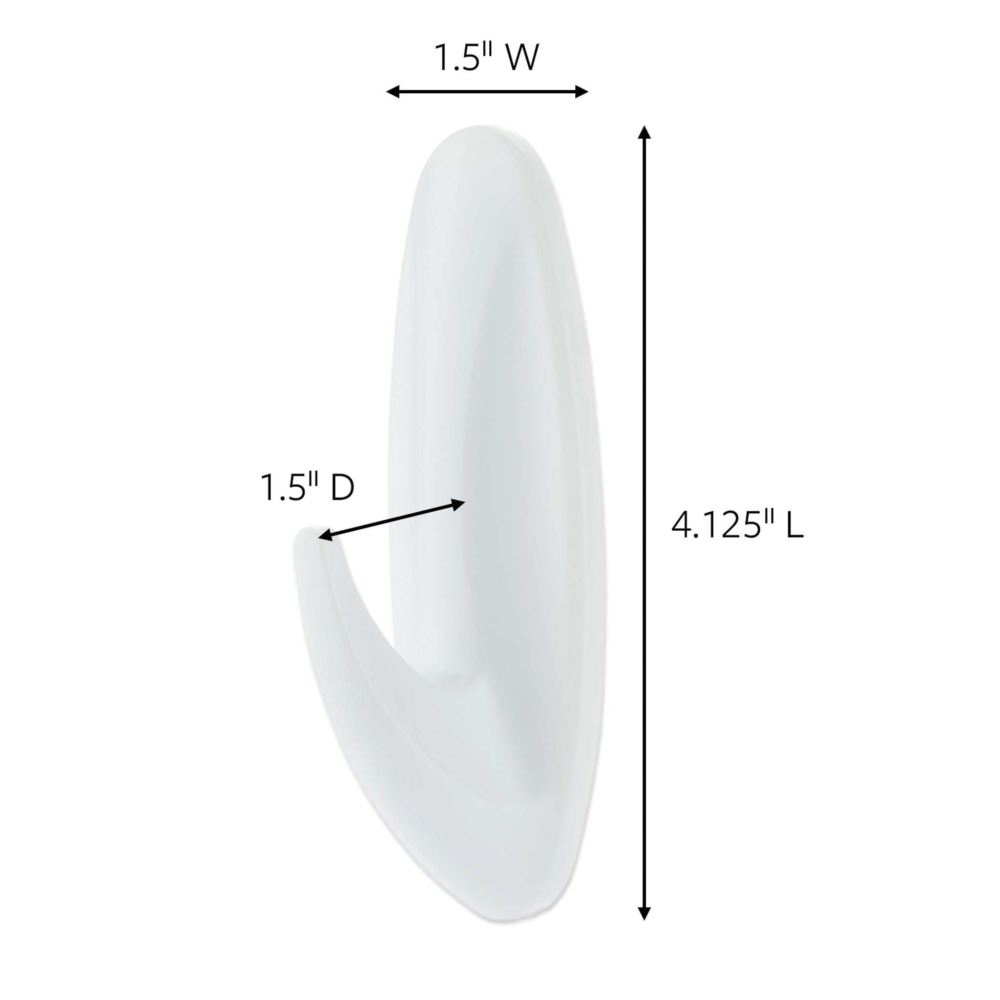Command™ Value Pack Large Designer Hooks, 4 Hooks/Pack