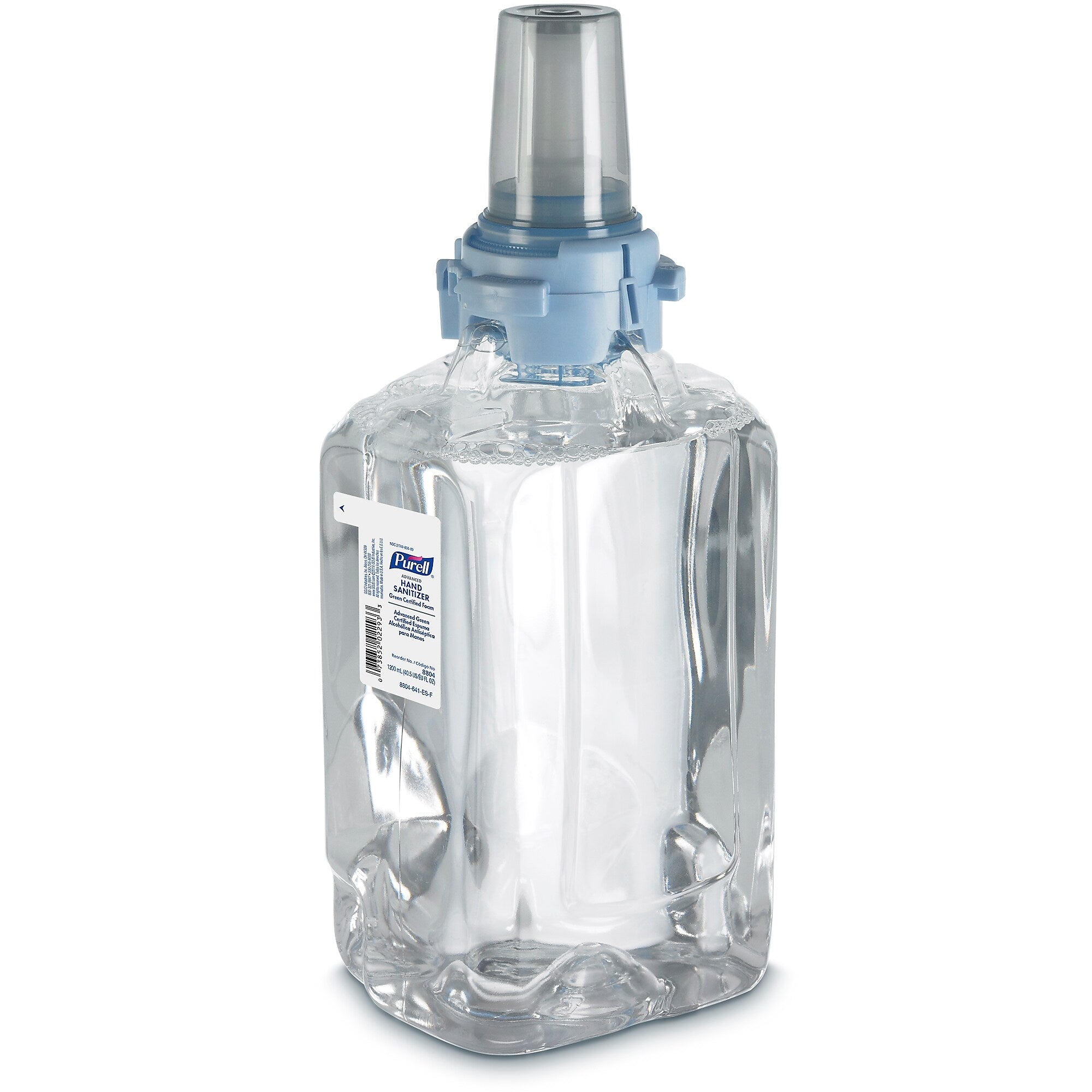 Commercial Dispensing PURELL Advanced Green Certified Foaming Hand Sanitizer Refill for ADX-12 Dispenser, 1200 mL., 3/Carton