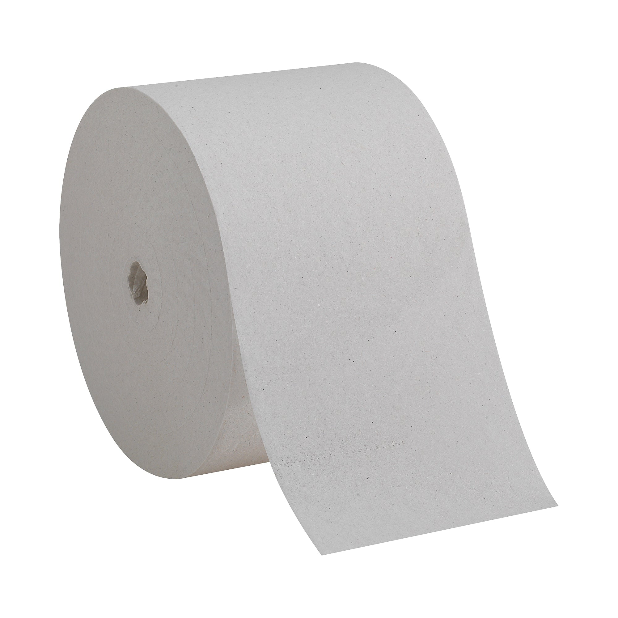 Compact Recycled 1-Ply Coreless Toilet Paper, White, 3000 Sheets/Roll, 18 Rolls/Carton