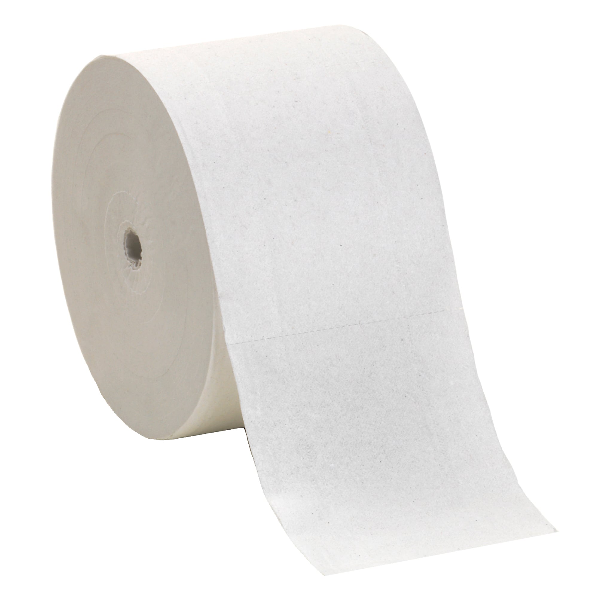 Compact Recycled Coreless Toilet Paper, 2-Ply, White, 1500 Sheets/Roll, 18 Rolls/Carton