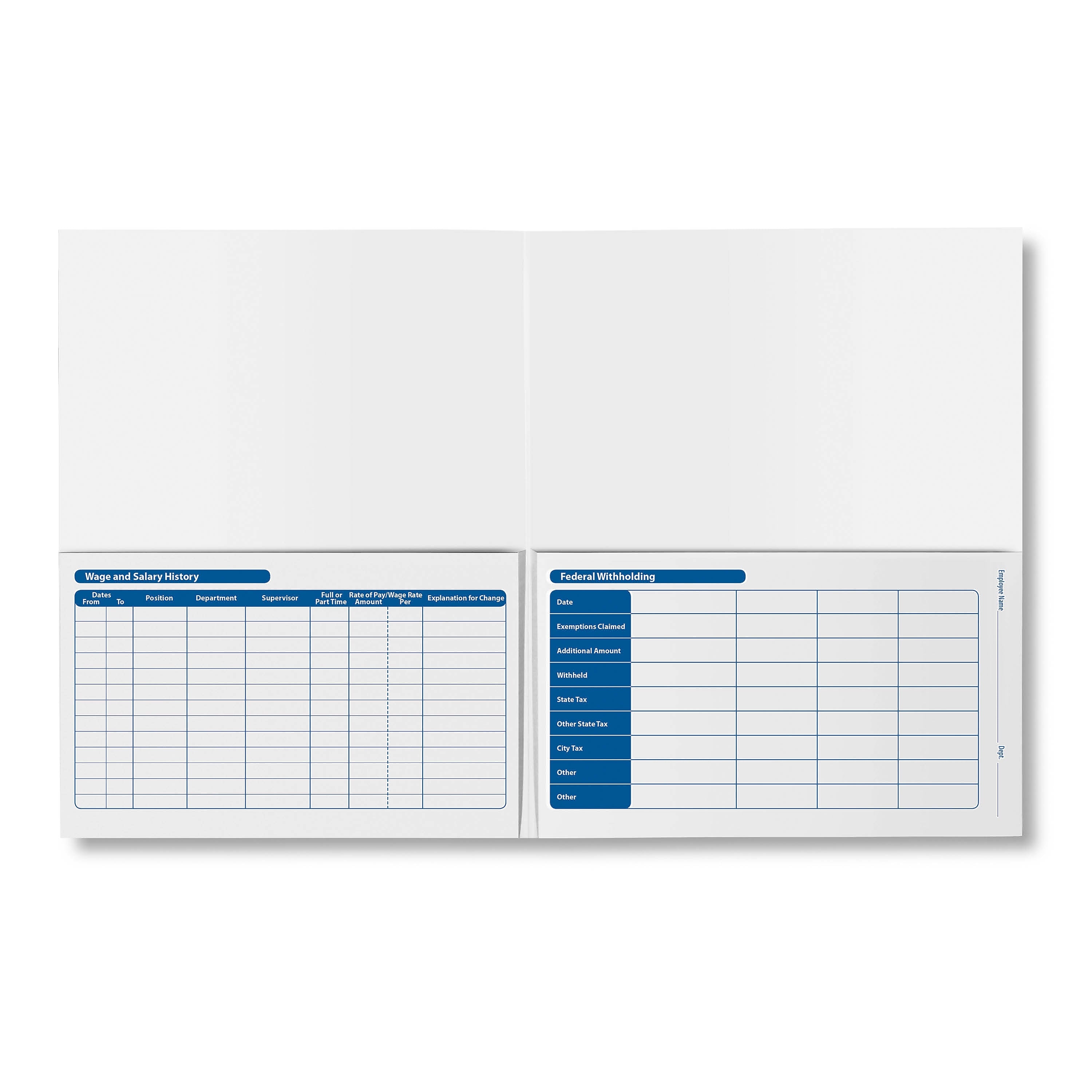 ComplyRight™ Confidential Employee Payroll Records Folder, Pack of 25