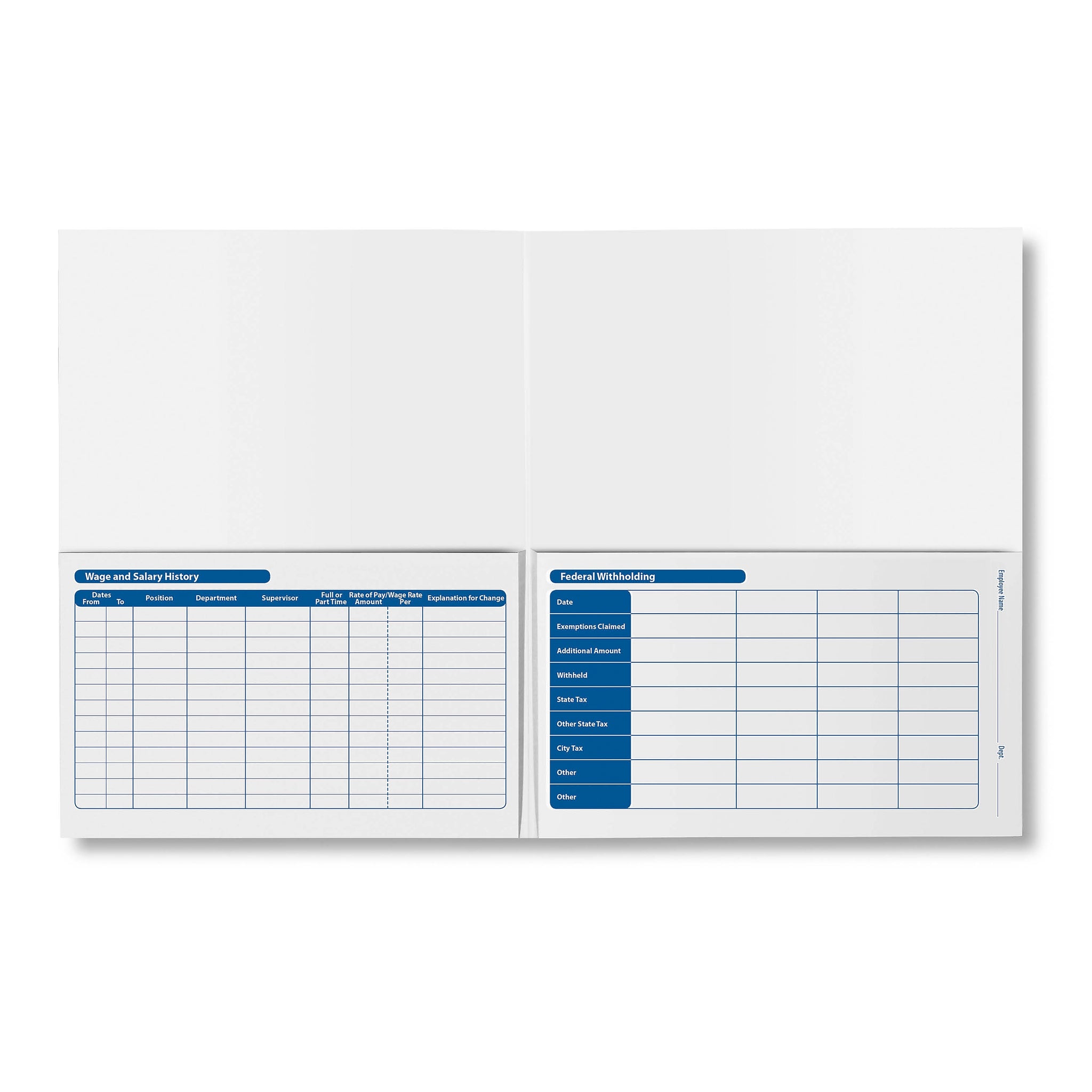 ComplyRight™ Confidential Employee Payroll Records Folder, Pack of 25