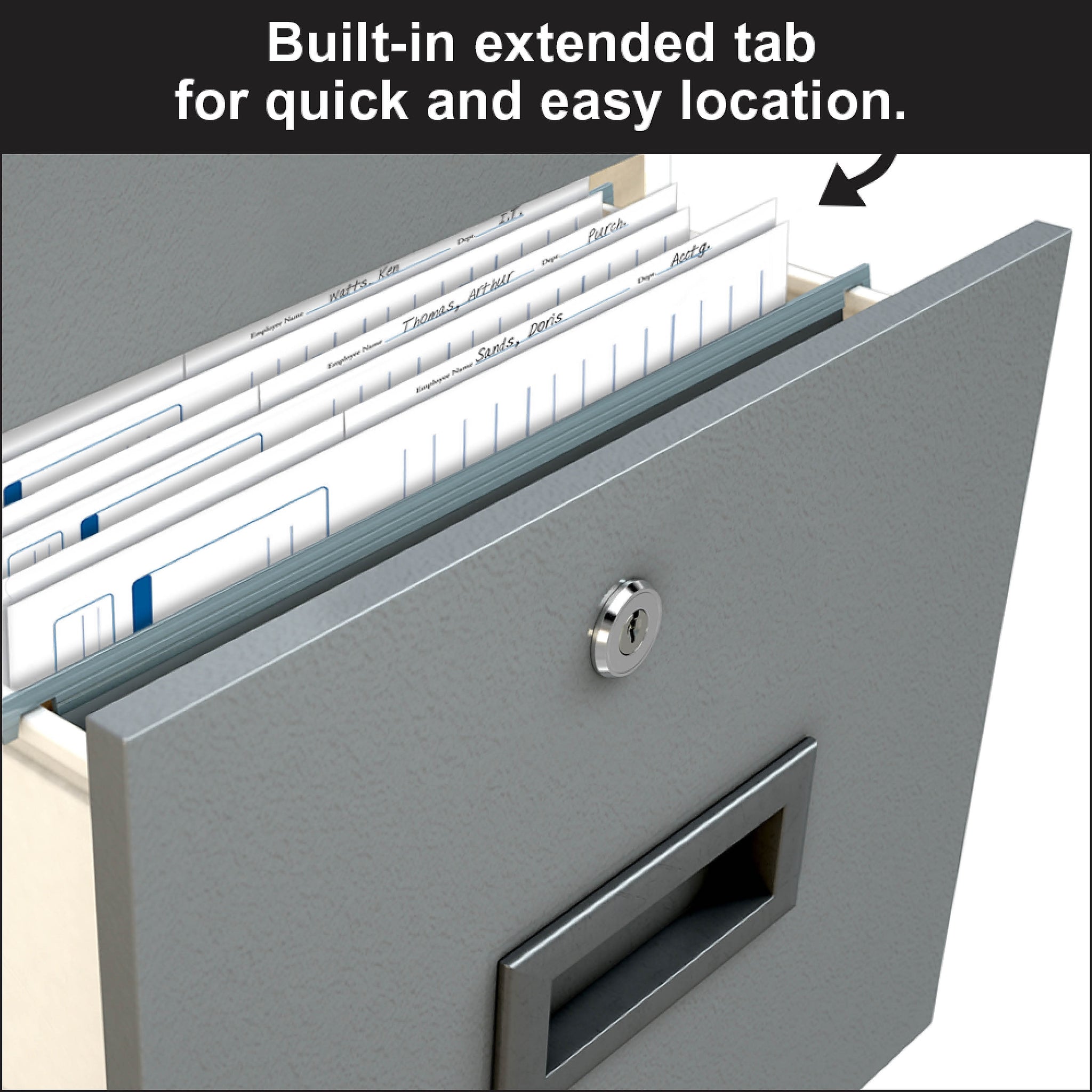 ComplyRight™ Confidential Employee Payroll Records Folder, Pack of 25
