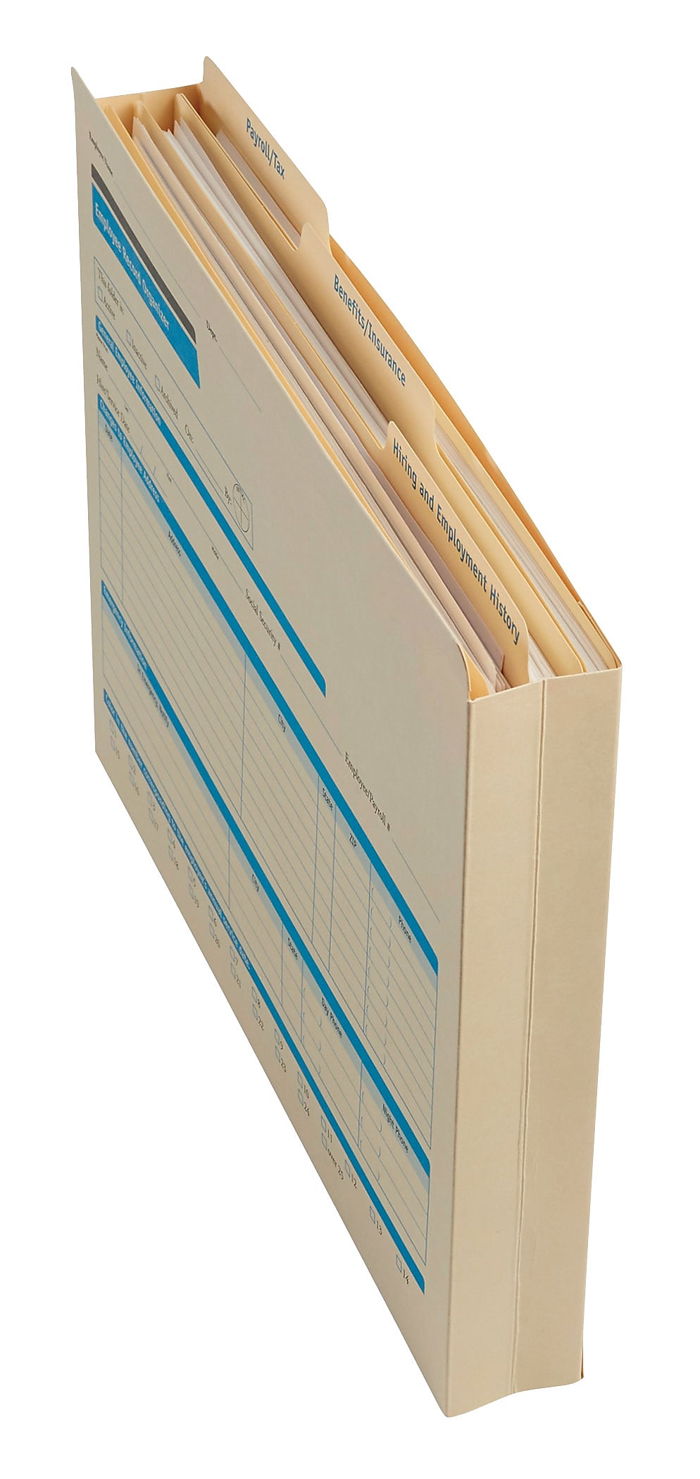 ComplyRight Employee Record Organizer for Small Business, 3-Folder Set