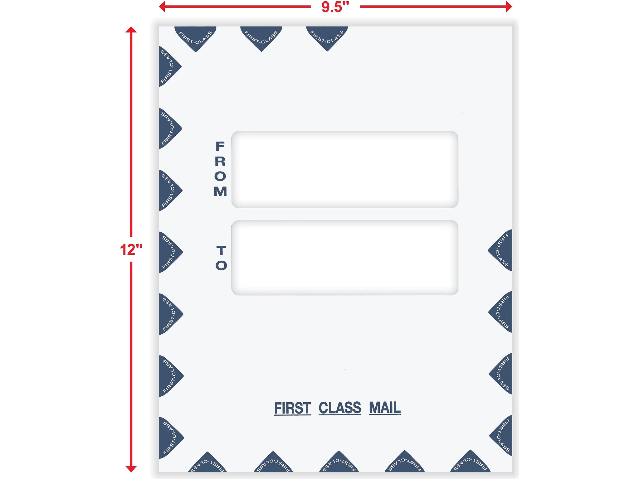 ComplyRight First Class Moisture Seal Tax Envelope, 9.5