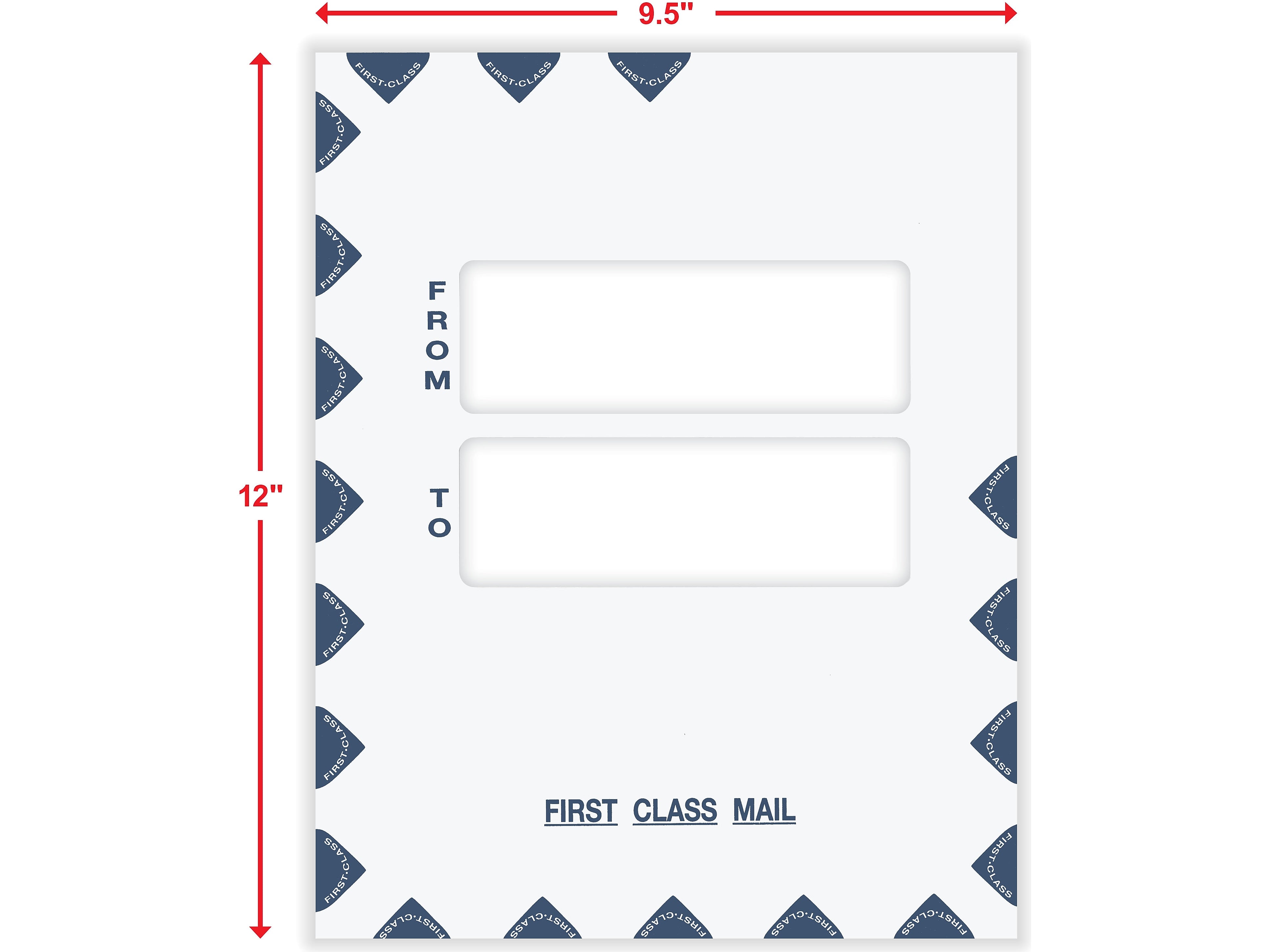 ComplyRight First Class Peel & Seal Tax Envelope, 9.5
