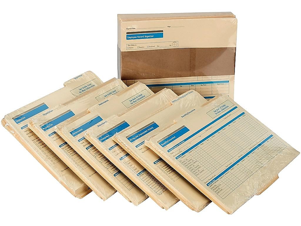 ComplyRight Personnel Folder, 6-Part , 25 Forms/Pack